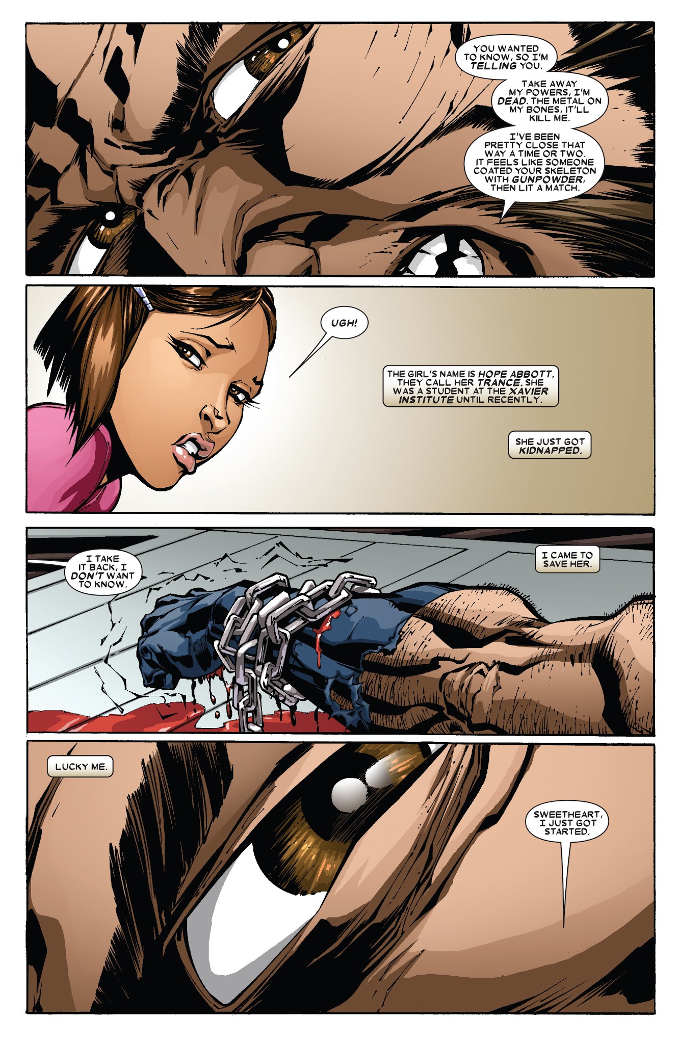 Read online Wolverine: Killing Made Simple comic -  Issue # Full - 4