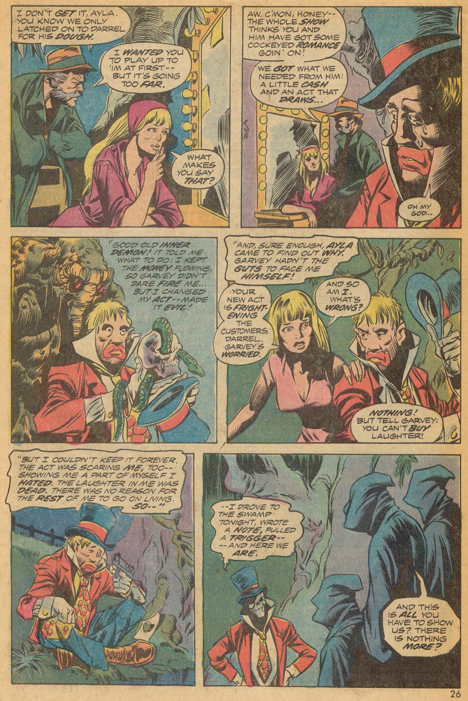 Read online Man-Thing (1974) comic -  Issue #6 - 17