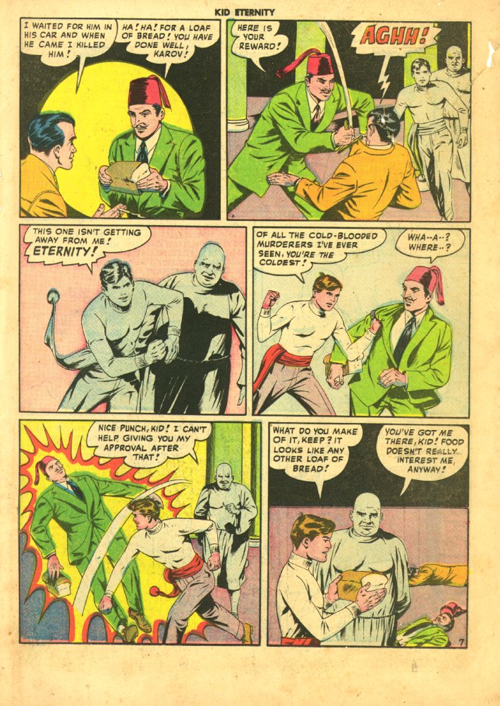 Read online Kid Eternity (1946) comic -  Issue #11 - 21