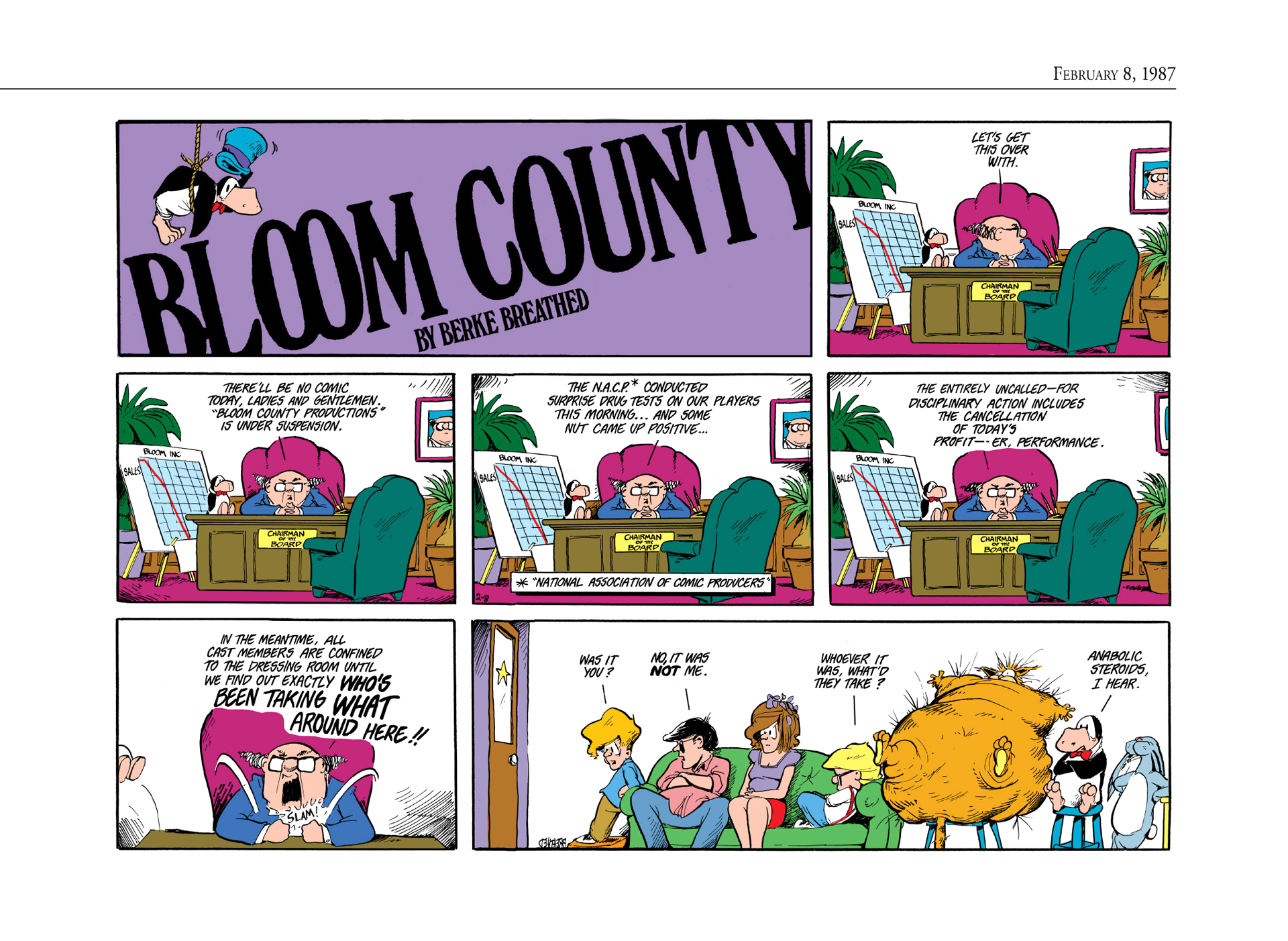 Read online The Bloom County Digital Library comic -  Issue # TPB 7 (Part 1) - 45