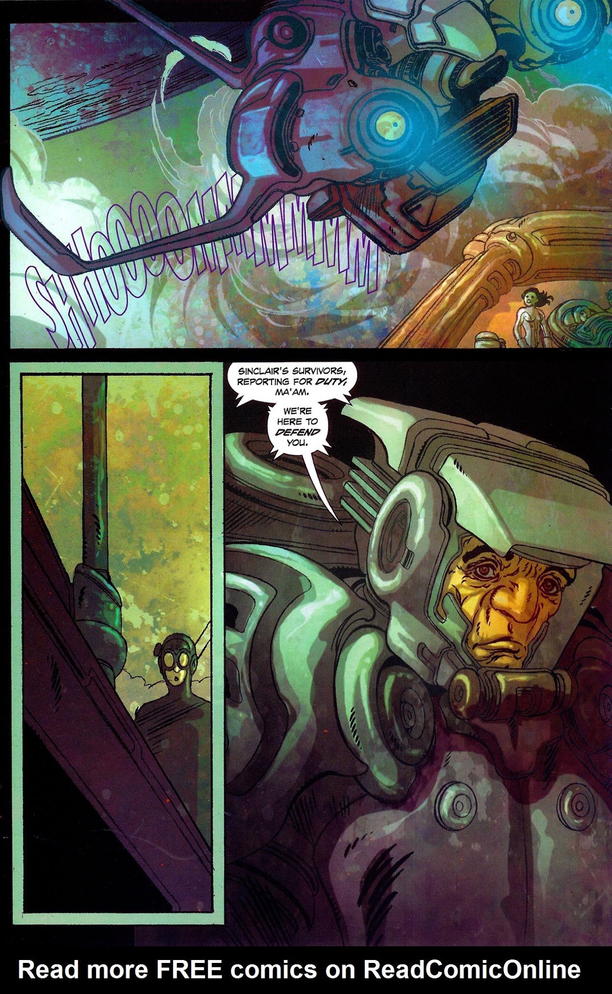 Read online Starship Troopers: Damaged Justice comic -  Issue #2 - 19