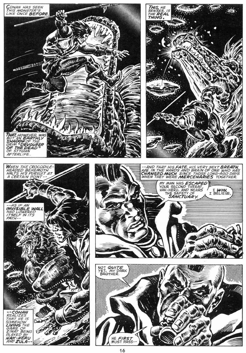 The Savage Sword Of Conan issue 206 - Page 17