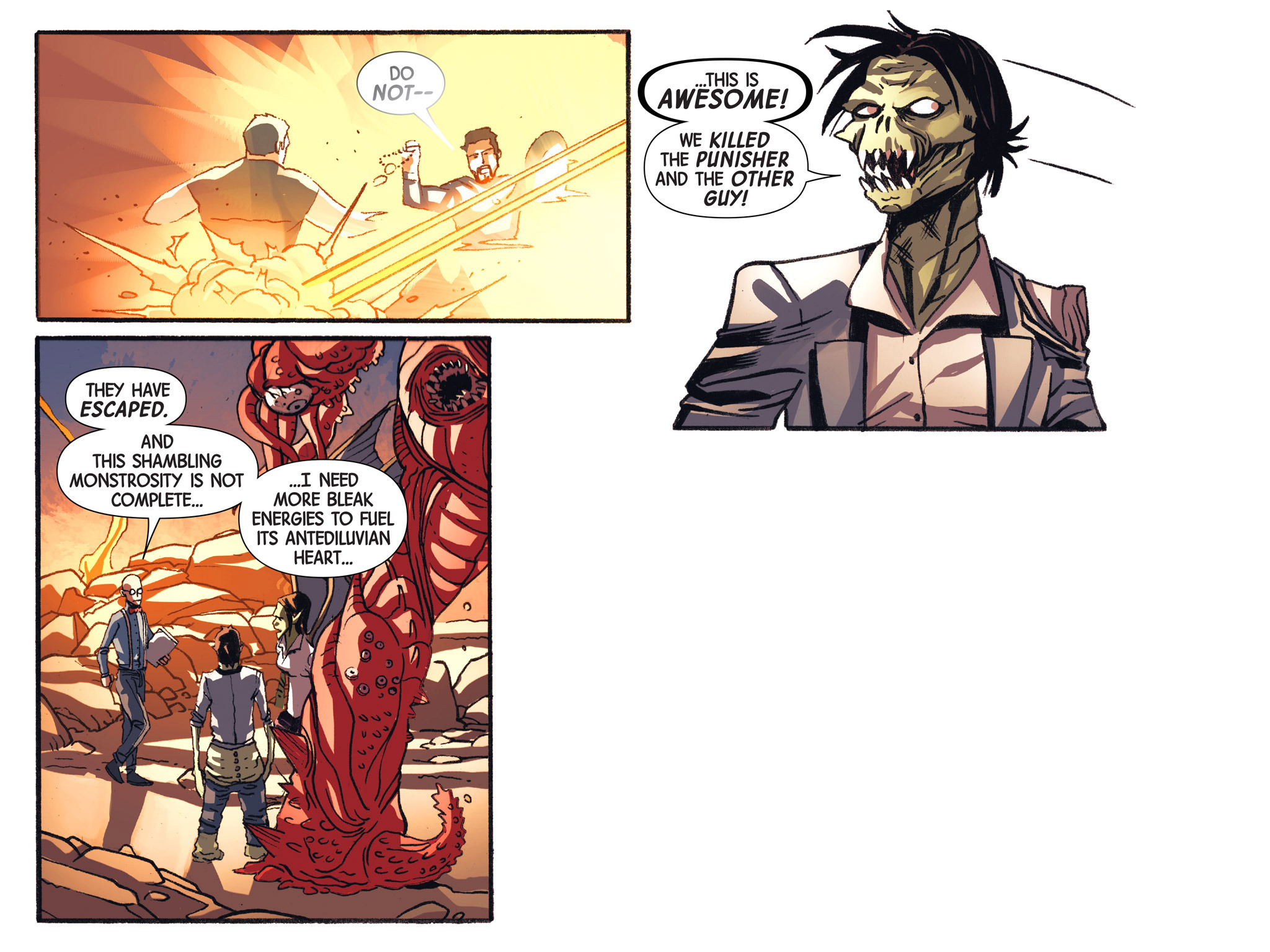 Read online Doctor Strange/Punisher: Magic Bullets Infinite Comic comic -  Issue #3 - 89