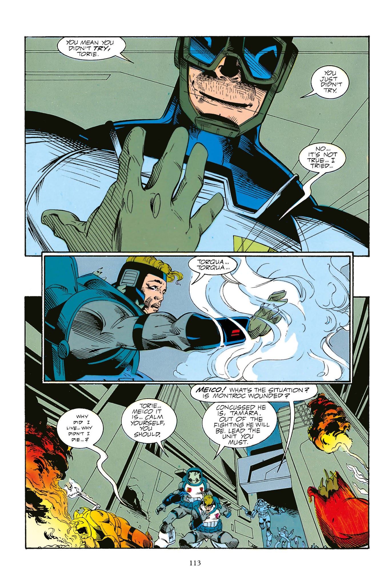 Read online Alien Legion: Dead and Buried comic -  Issue # TPB - 112