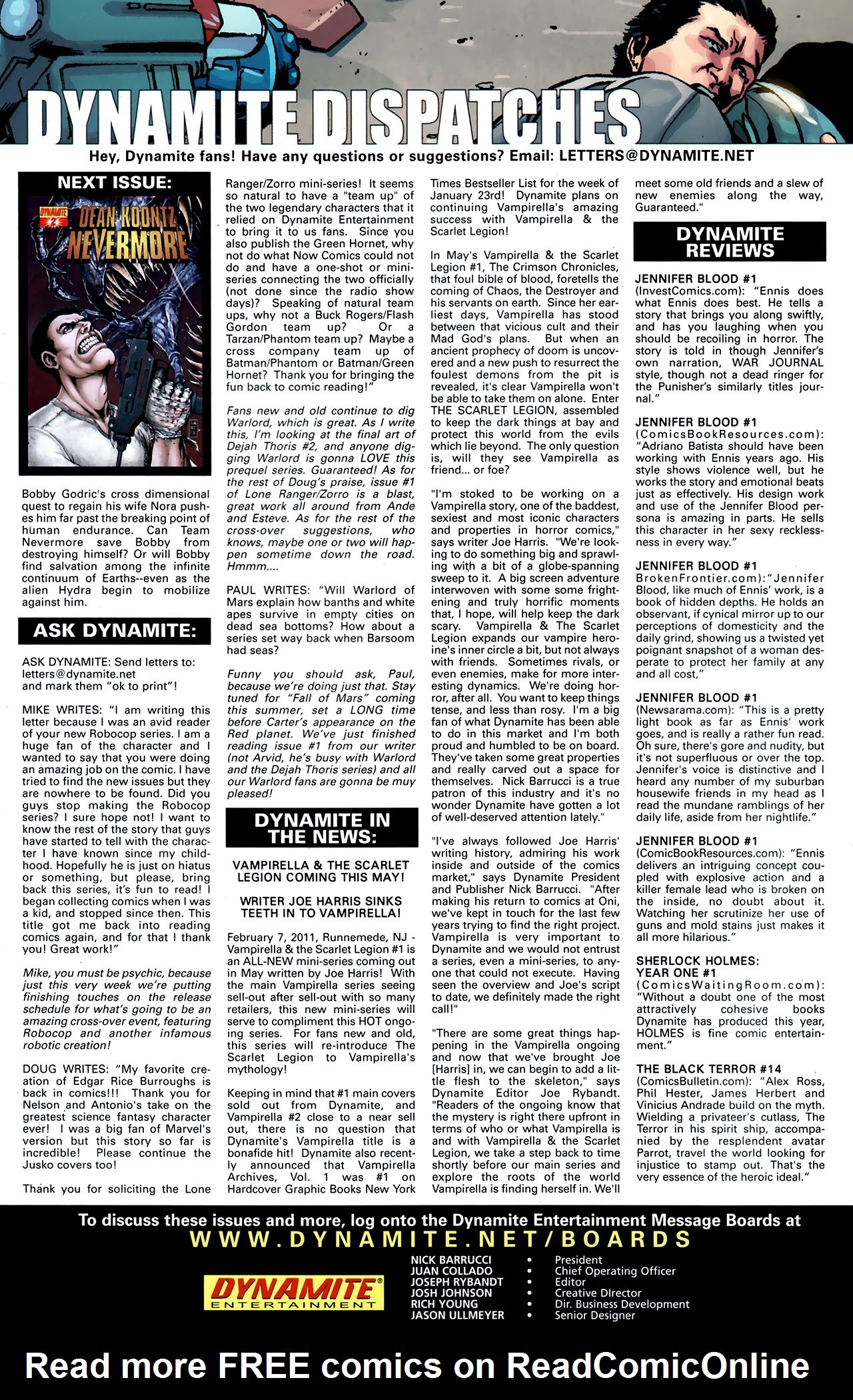Read online Dean Koontz's Nevermore comic -  Issue #1 - 33