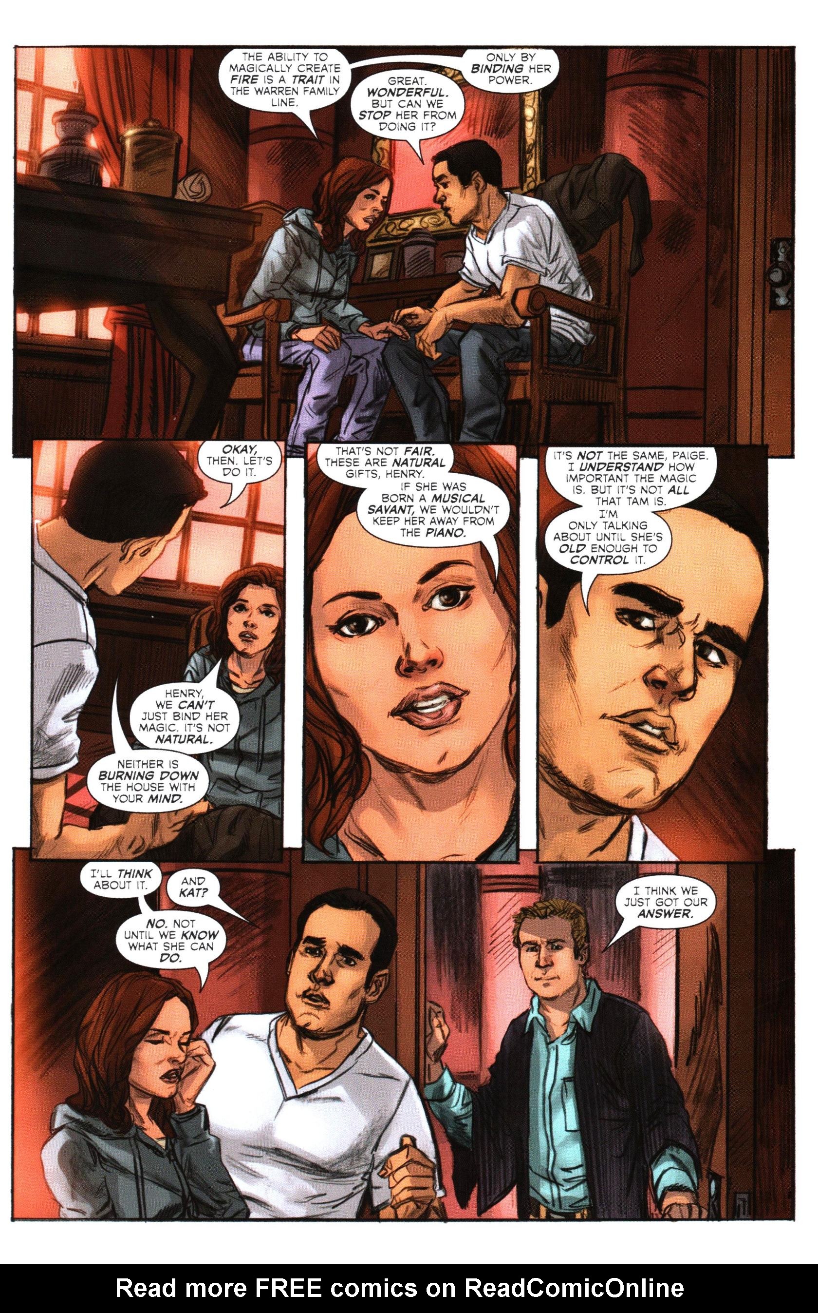 Read online Charmed comic -  Issue #15 - 19