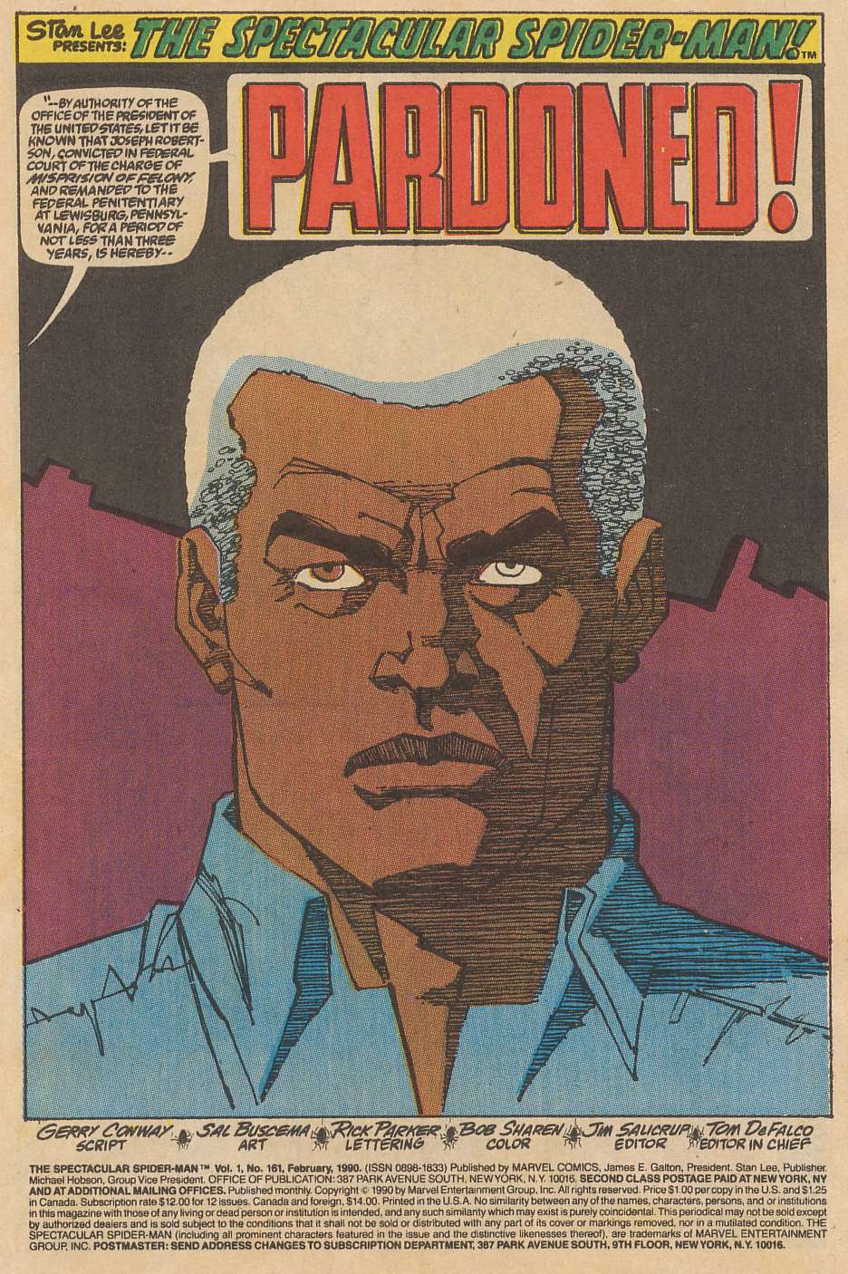 Read online The Spectacular Spider-Man (1976) comic -  Issue #161 - 2