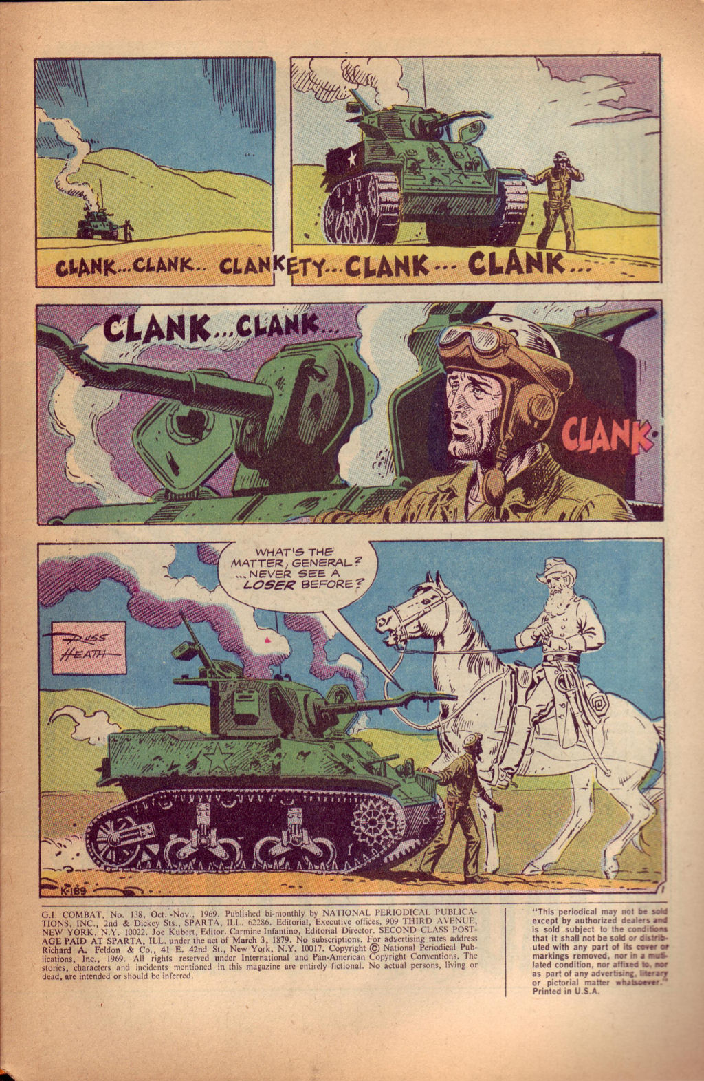 Read online G.I. Combat (1952) comic -  Issue #138 - 3