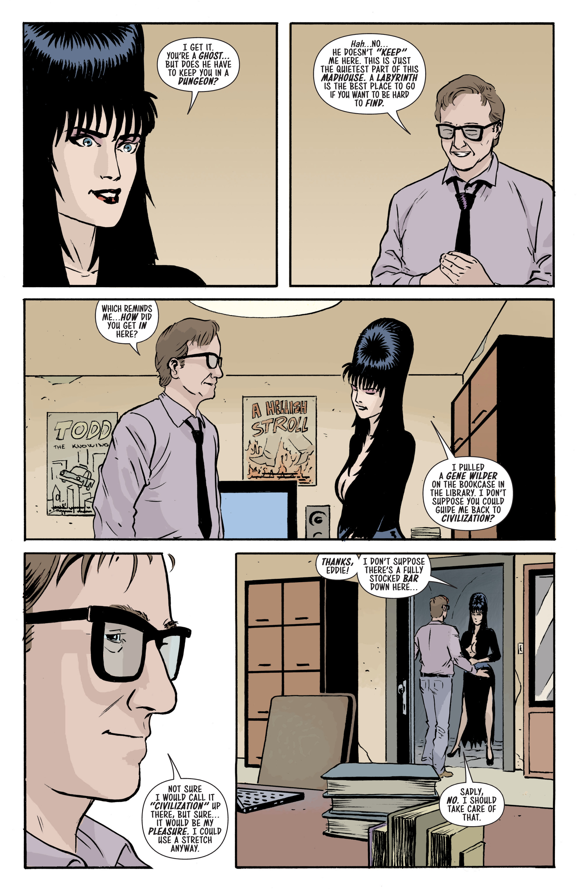 Read online Elvira: The Shape of Elvira comic -  Issue #1 - 19