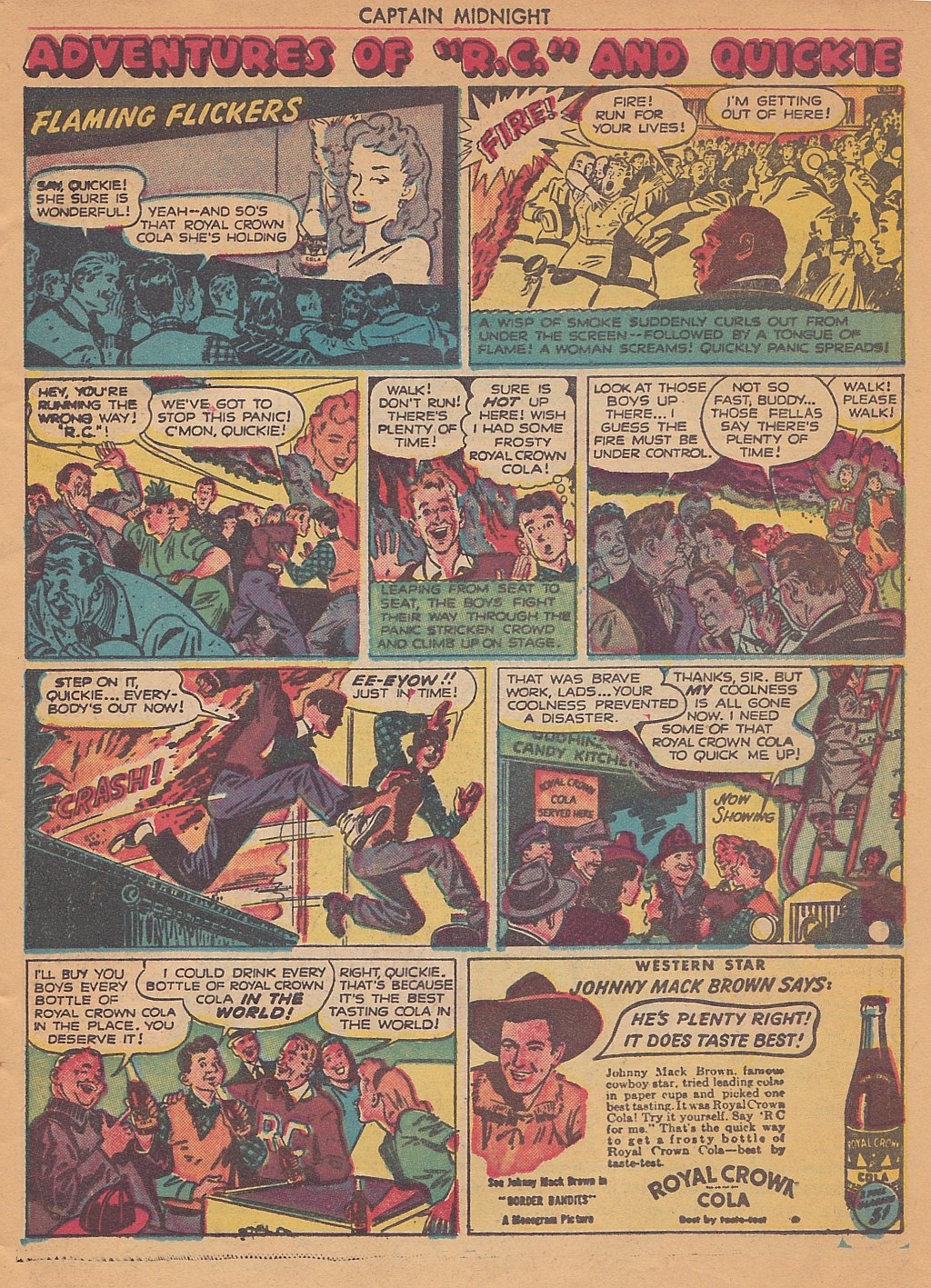 Read online Captain Midnight (1942) comic -  Issue #37 - 11