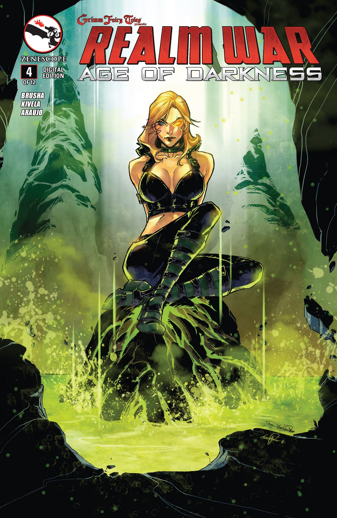 Grimm Fairy Tales presents Realm War Age of Darkness issue 4 - Page 1