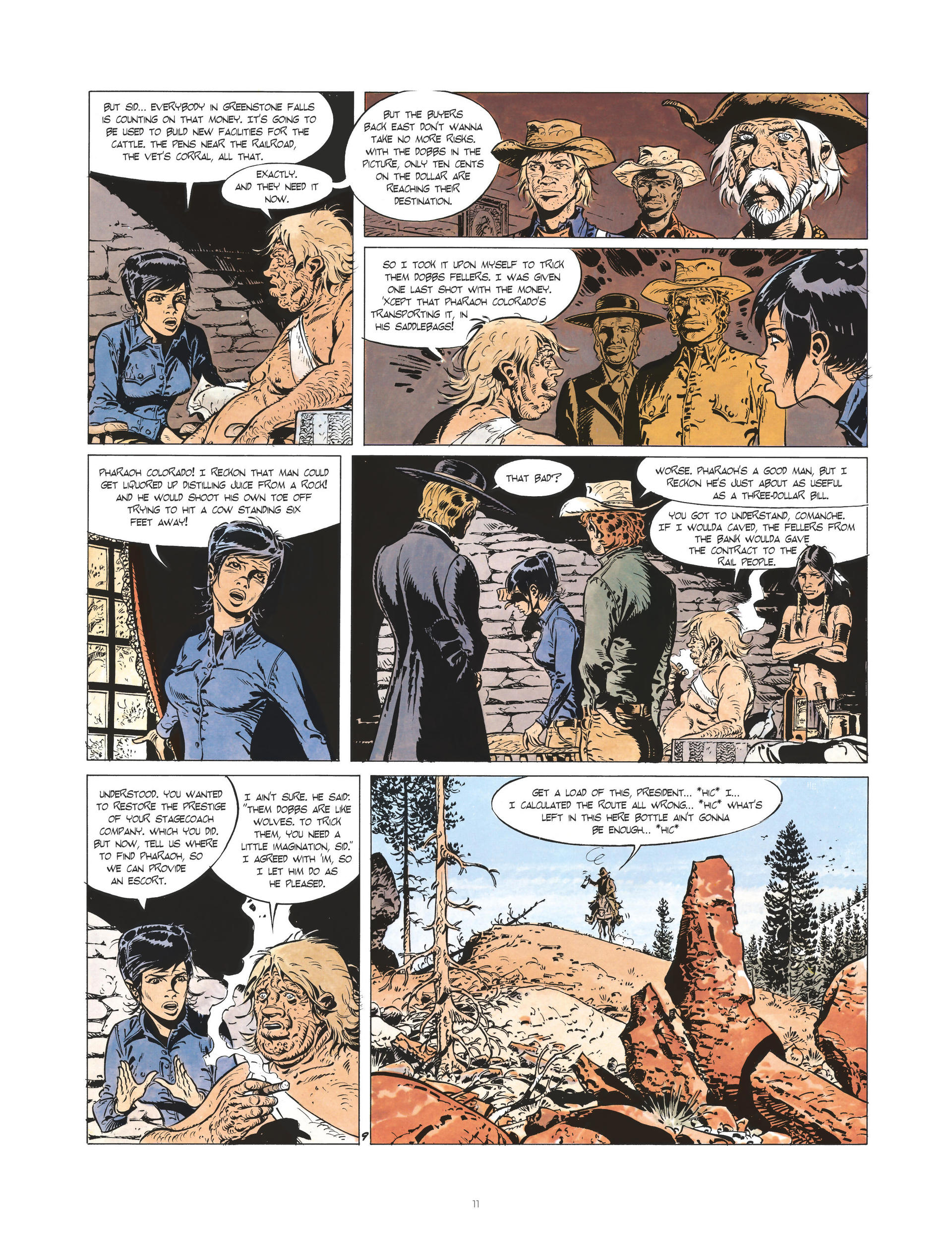 Read online Comanche comic -  Issue #3 - 11
