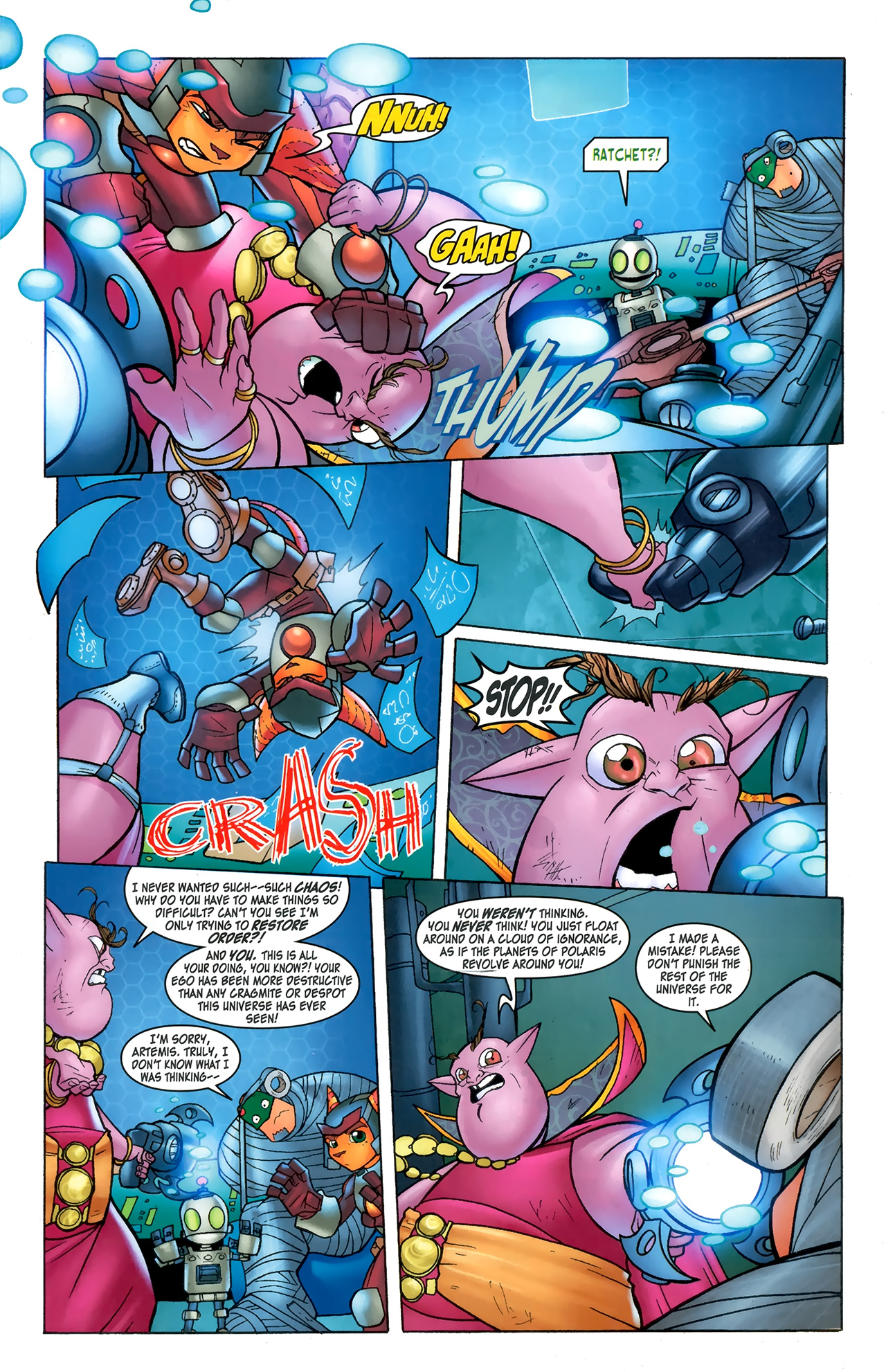 Read online Ratchet & Clank comic -  Issue #6 - 16