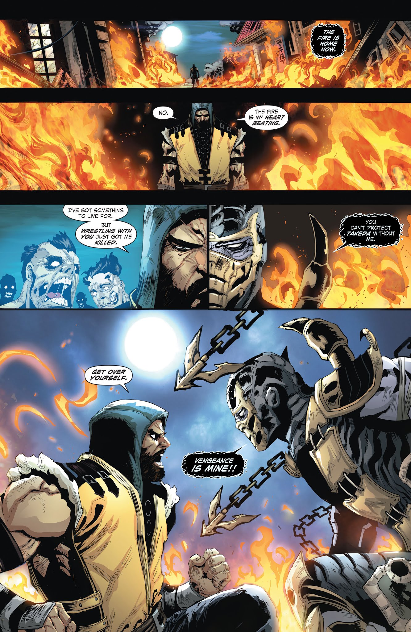 Read online Mortal Kombat X [I] comic -  Issue # _TPB 3 - 77