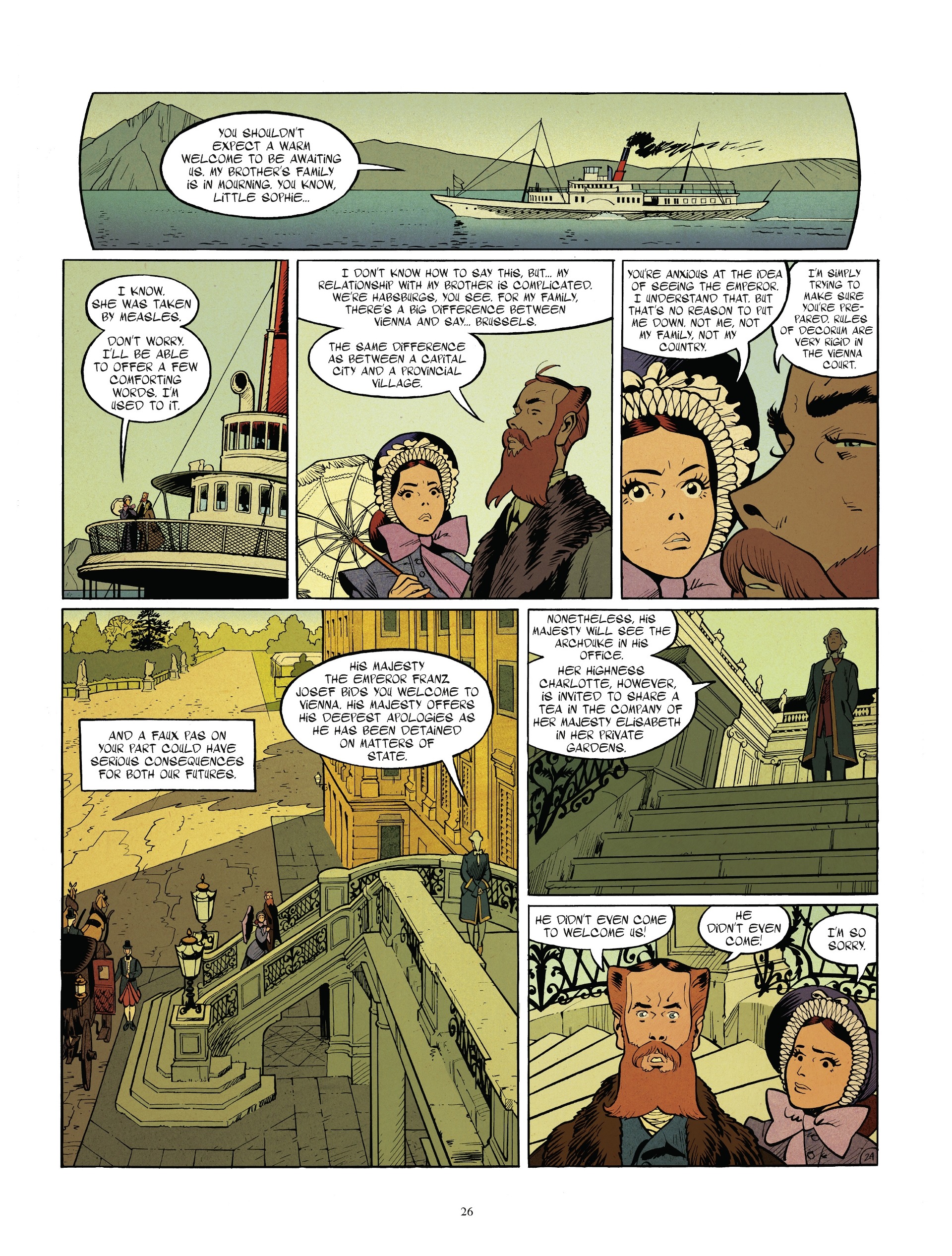 Read online Empress Charlotte comic -  Issue # TPB 1 - 28