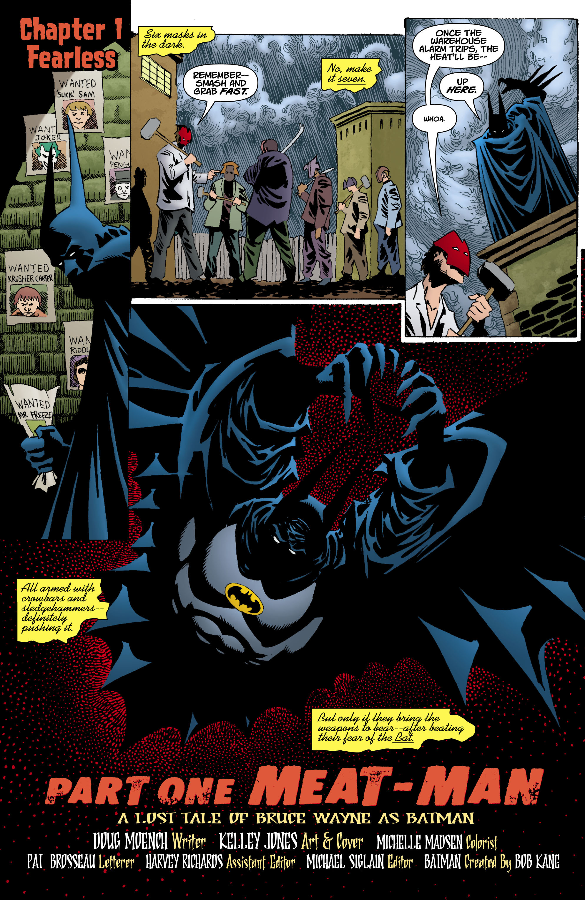 Read online Batman: Unseen comic -  Issue #1 - 2
