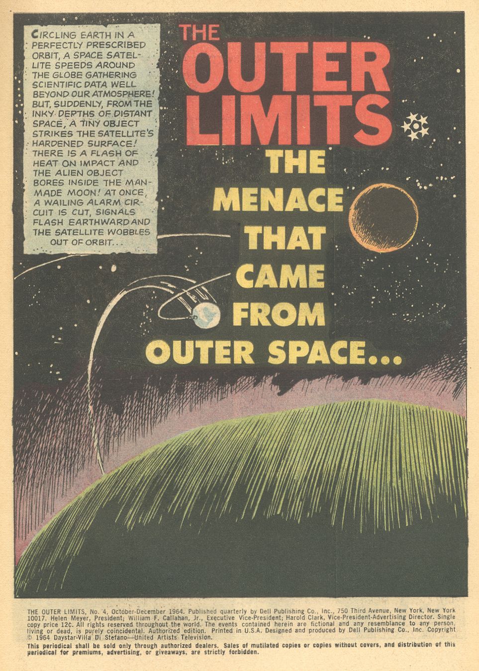 Read online The Outer Limits comic -  Issue #4 - 3