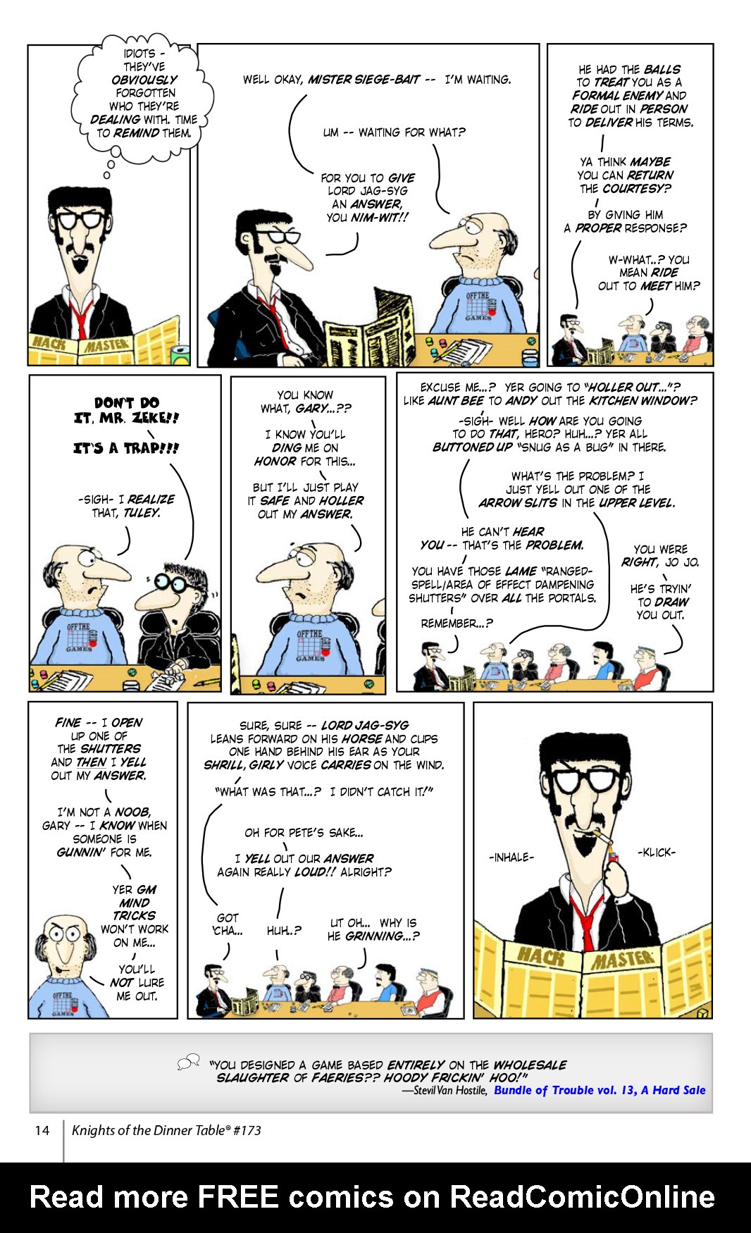Read online Knights of the Dinner Table comic -  Issue #173 - 16