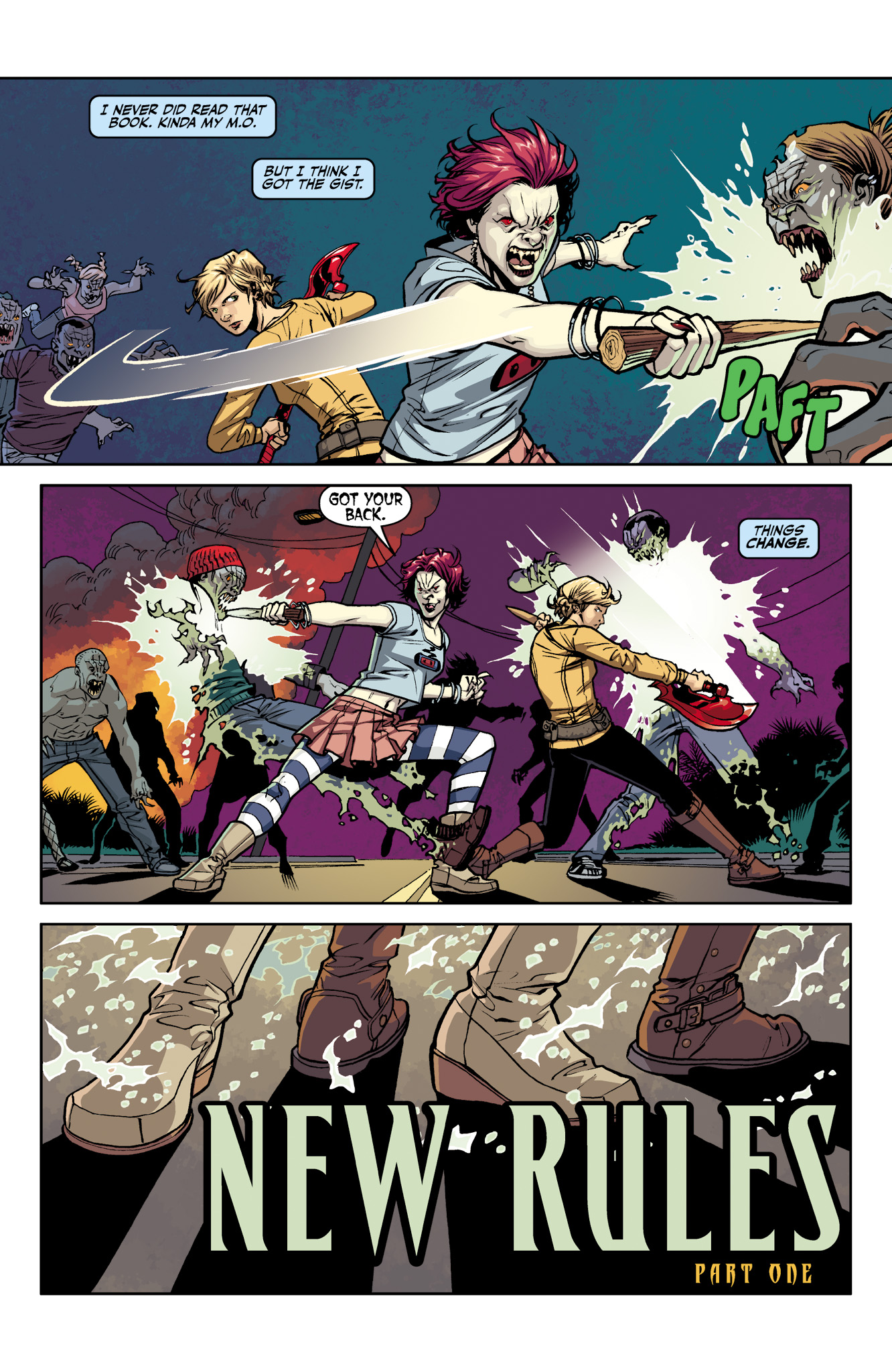 Read online Buffy the Vampire Slayer Season Ten comic -  Issue #1 - 4