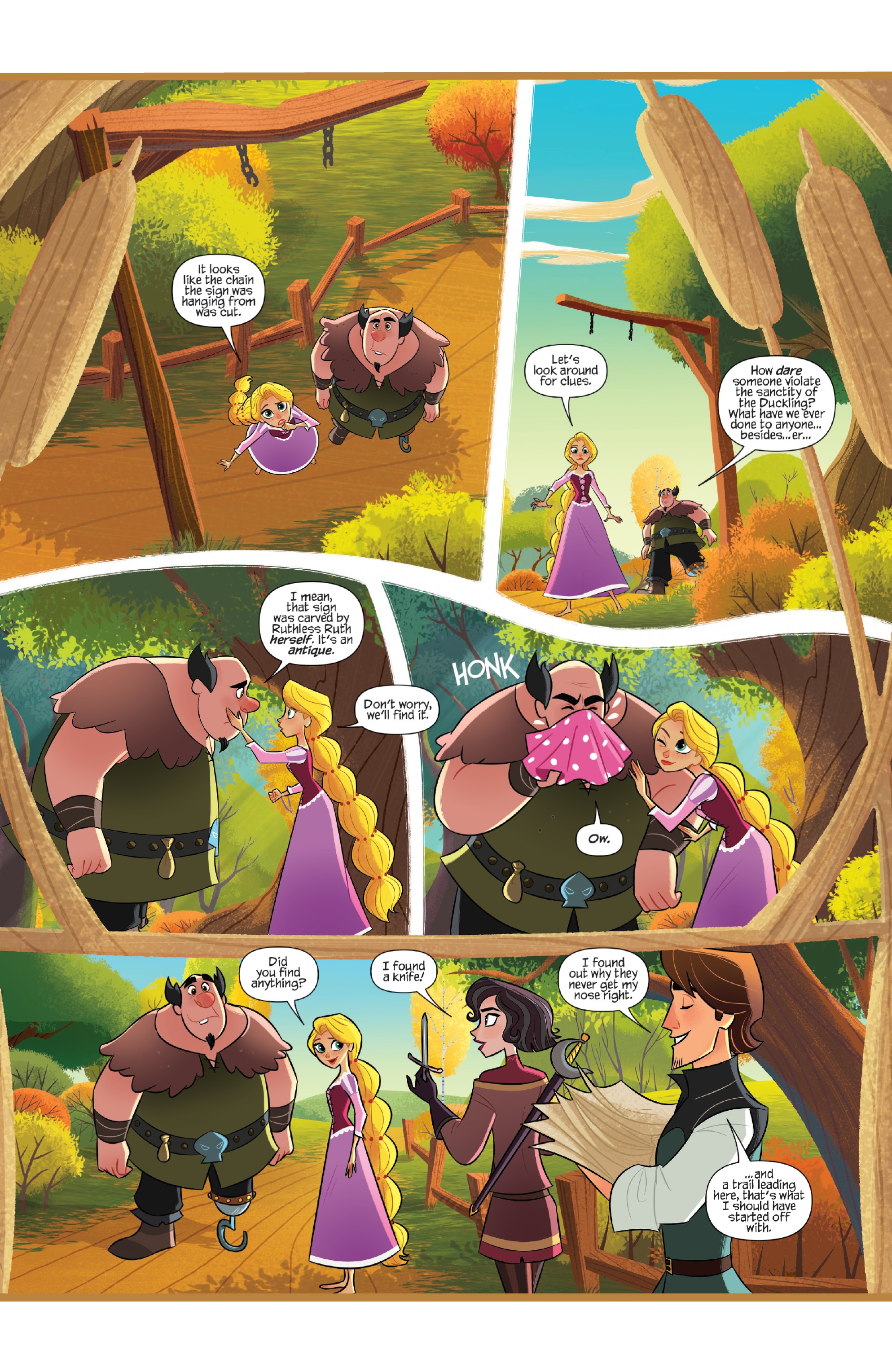 Read online Tangled: The Series: Hair and Now comic -  Issue #1 - 16