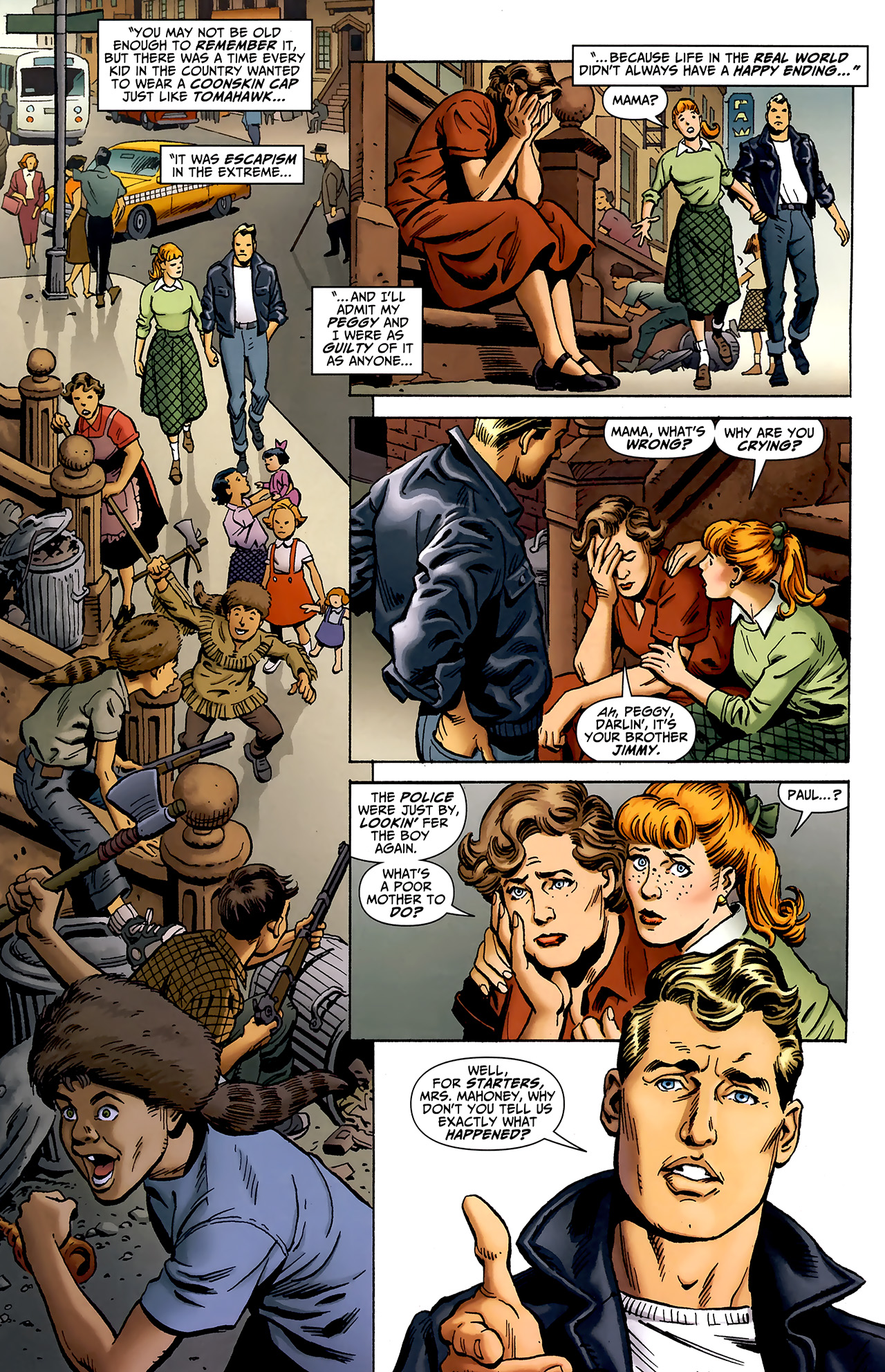 Read online DC Universe: Legacies comic -  Issue #3 - 5