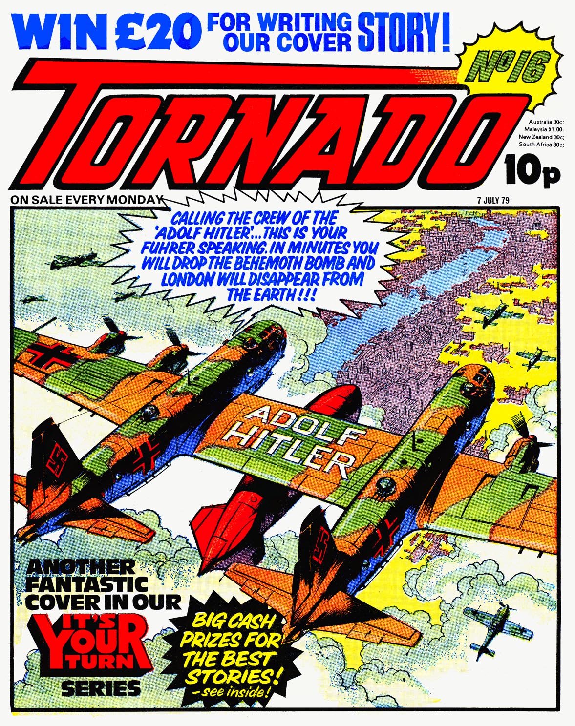 Read online Tornado comic -  Issue #16 - 1