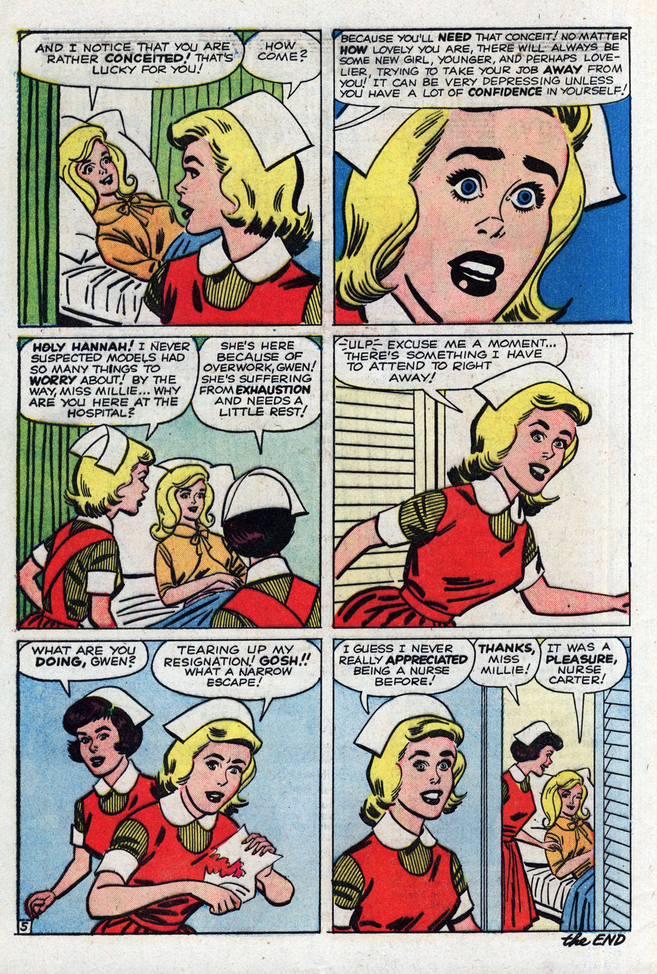 Read online Linda Carter, Student Nurse comic -  Issue #9 - 32