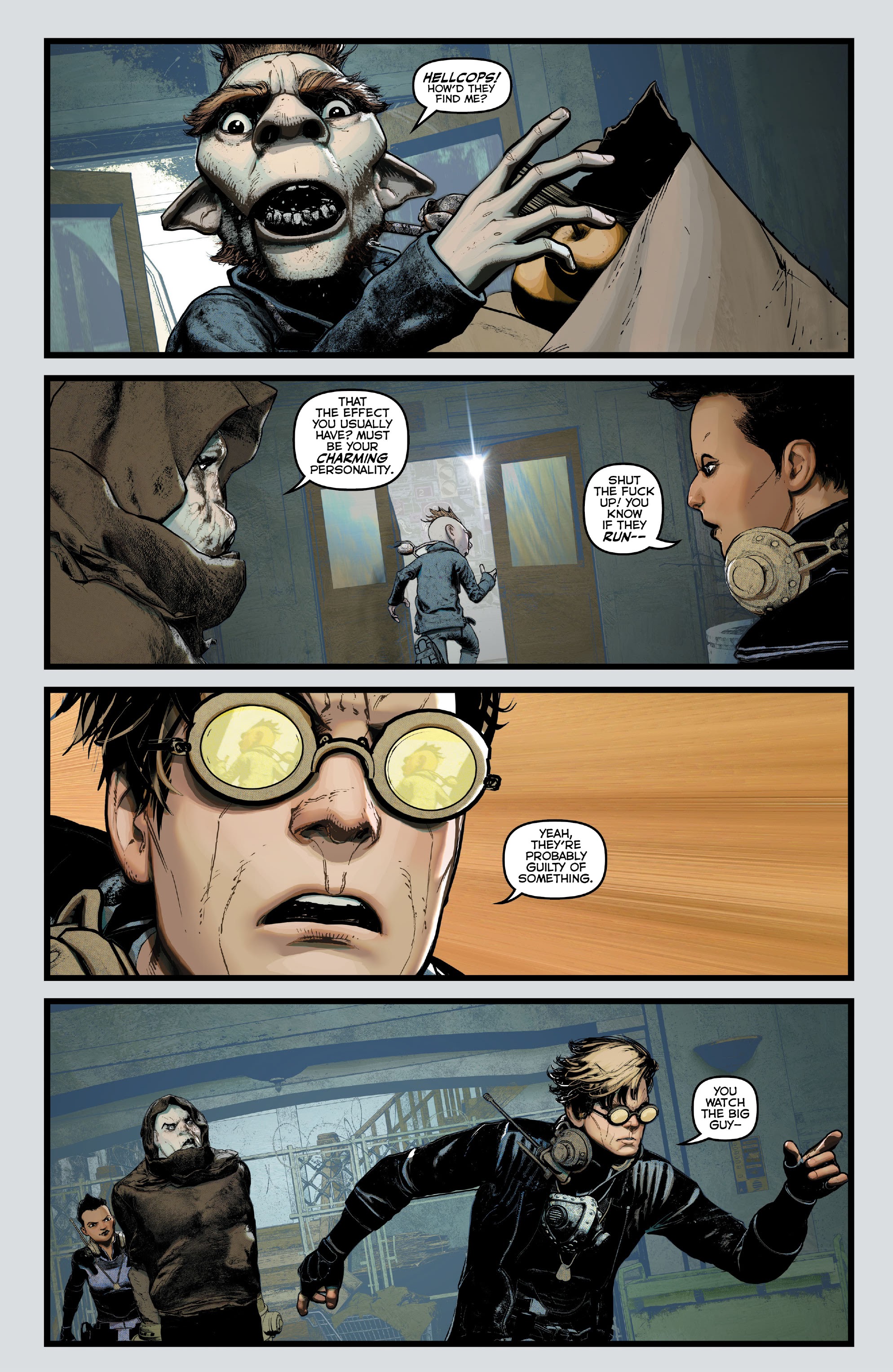Read online Hellcop (2021) comic -  Issue #1 - 8