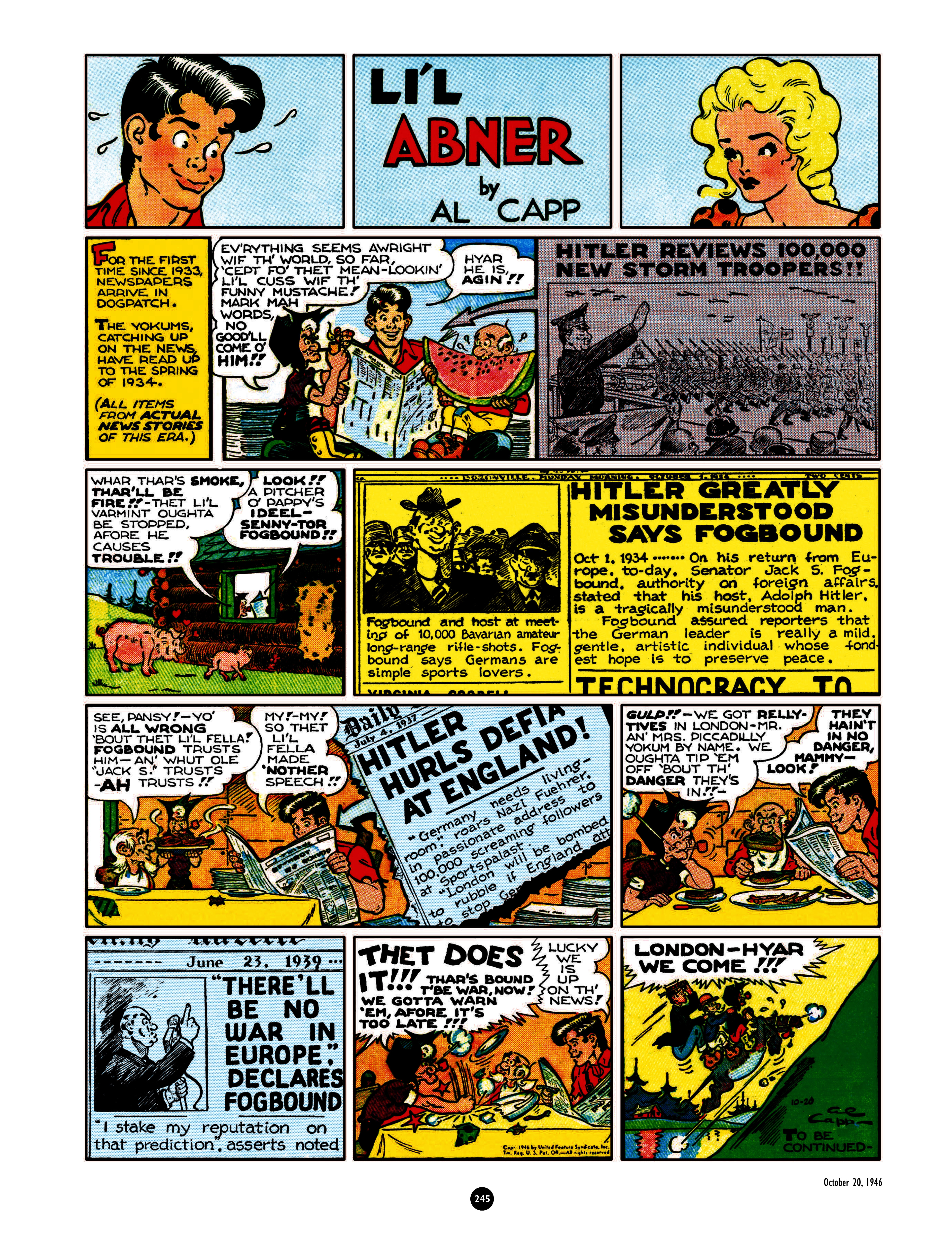 Read online Al Capp's Li'l Abner Complete Daily & Color Sunday Comics comic -  Issue # TPB 6 (Part 3) - 46