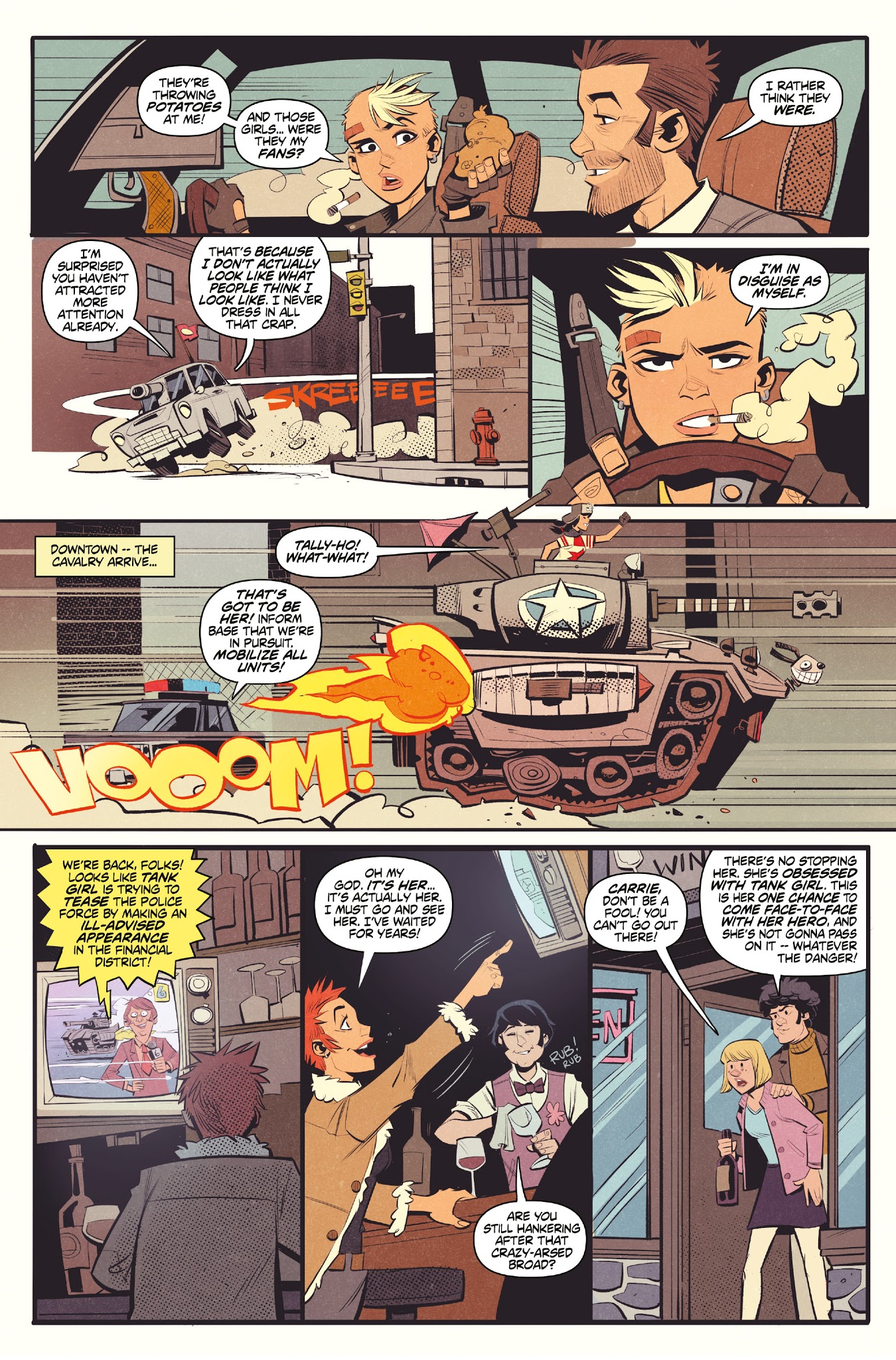 Read online The Wonderful World of Tank Girl comic -  Issue #3 - 16