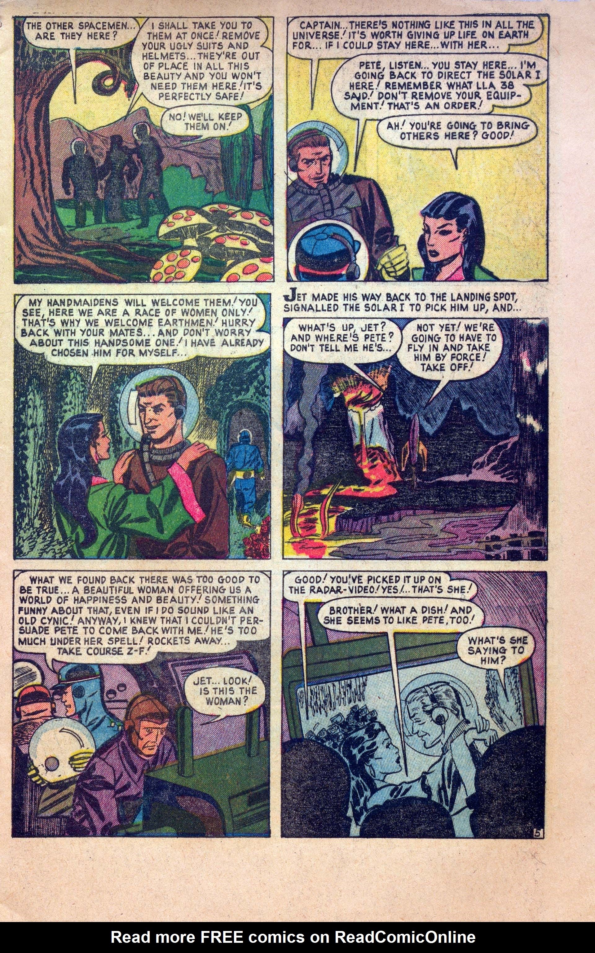 Read online Space Worlds comic -  Issue #6 - 7