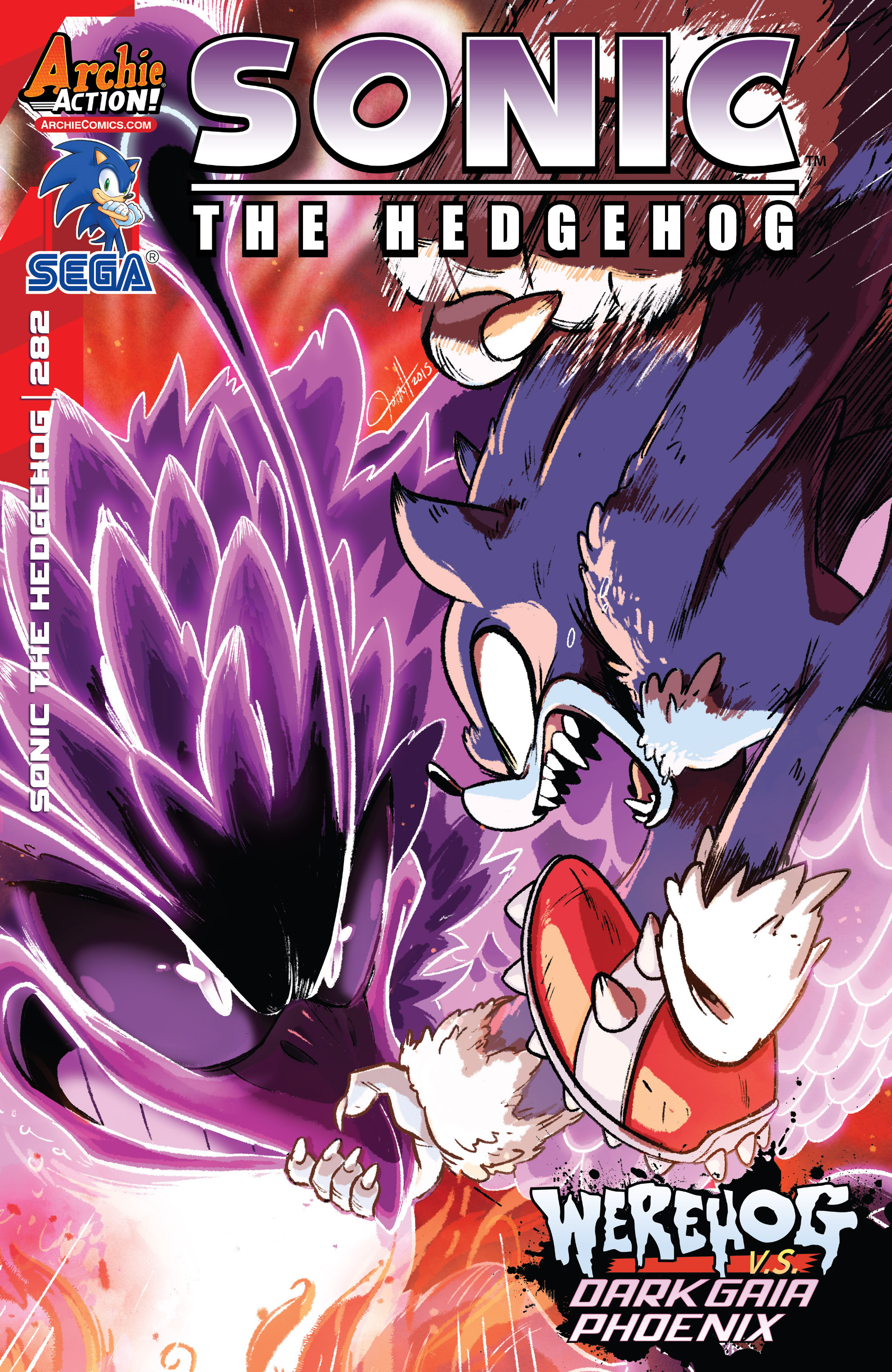 Read online Sonic The Hedgehog comic -  Issue #282 - 1