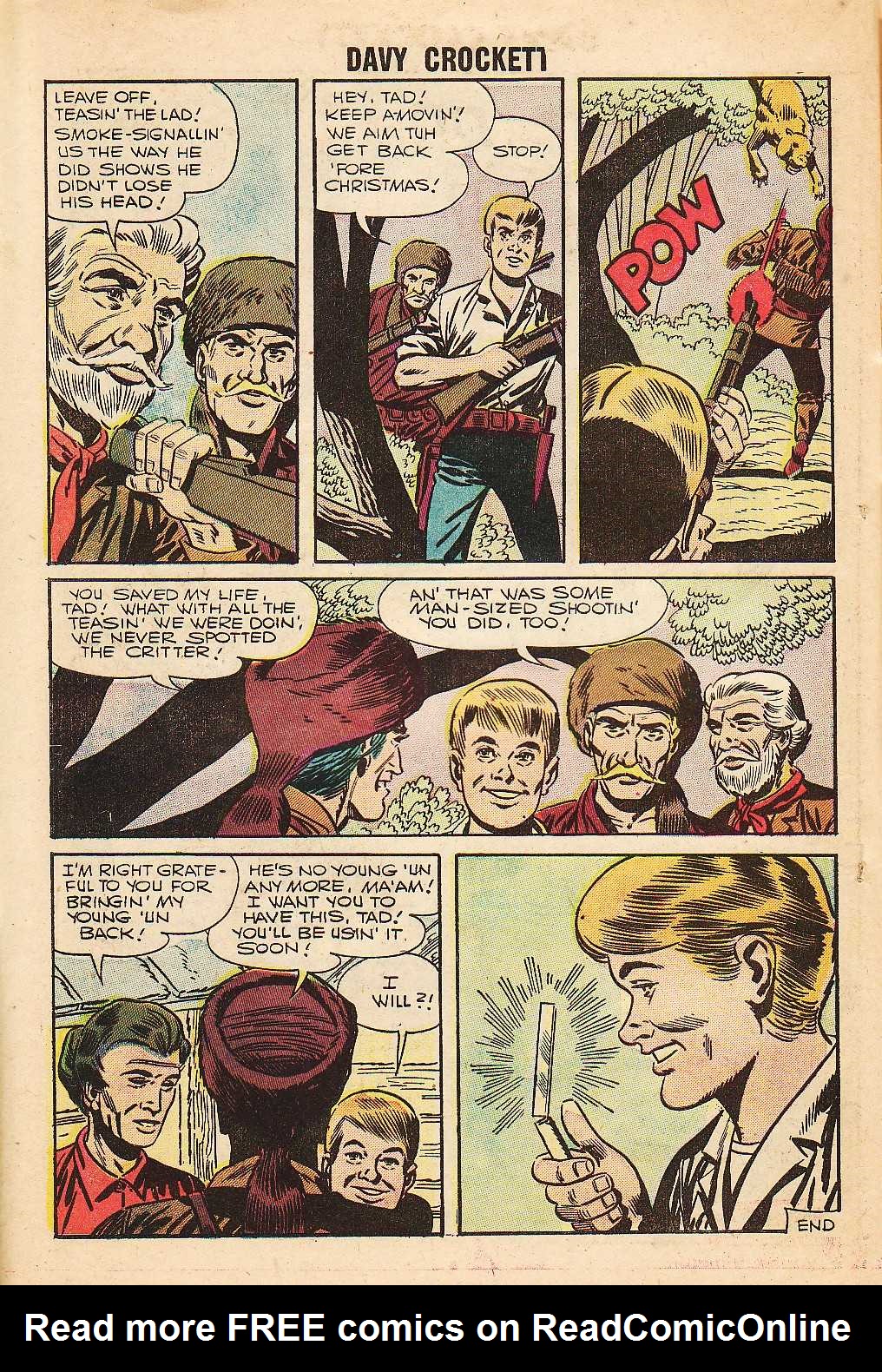 Read online Davy Crockett comic -  Issue #8 - 32