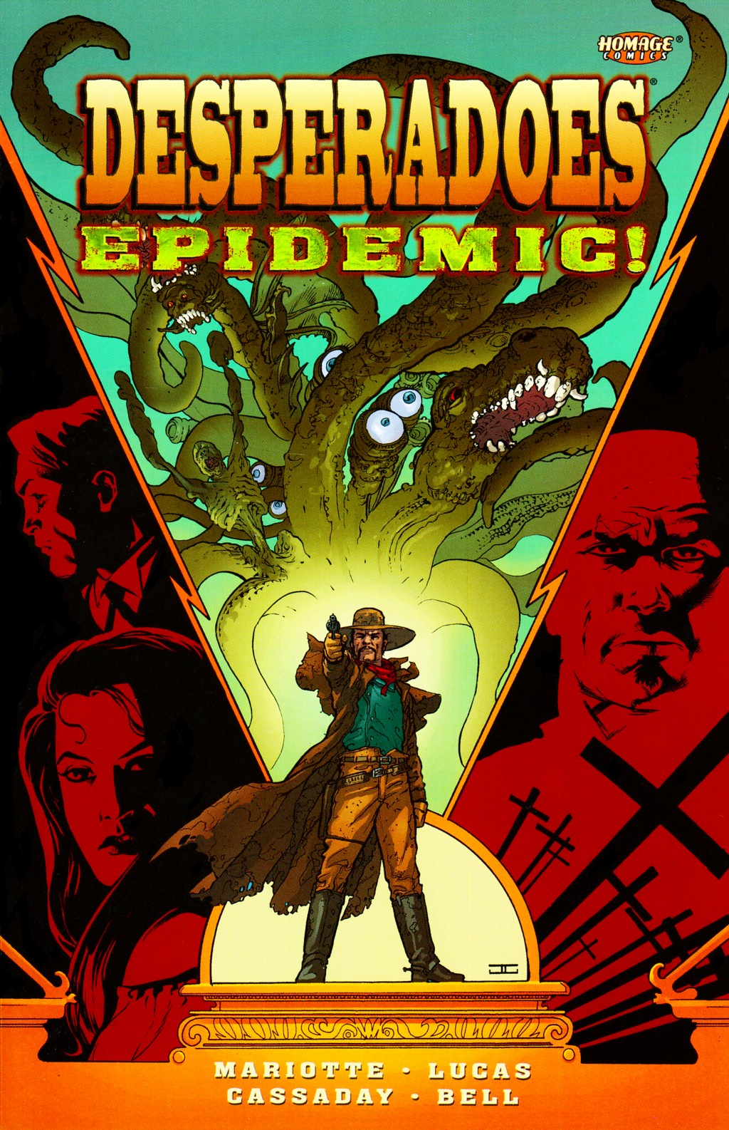 Read online Desperadoes: Epidemic! comic -  Issue # Full - 1