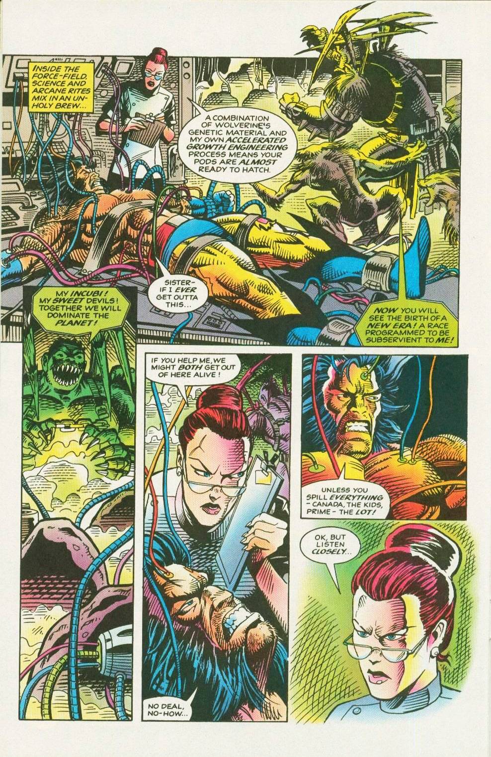 Read online Codename: Genetix comic -  Issue #3 - 21