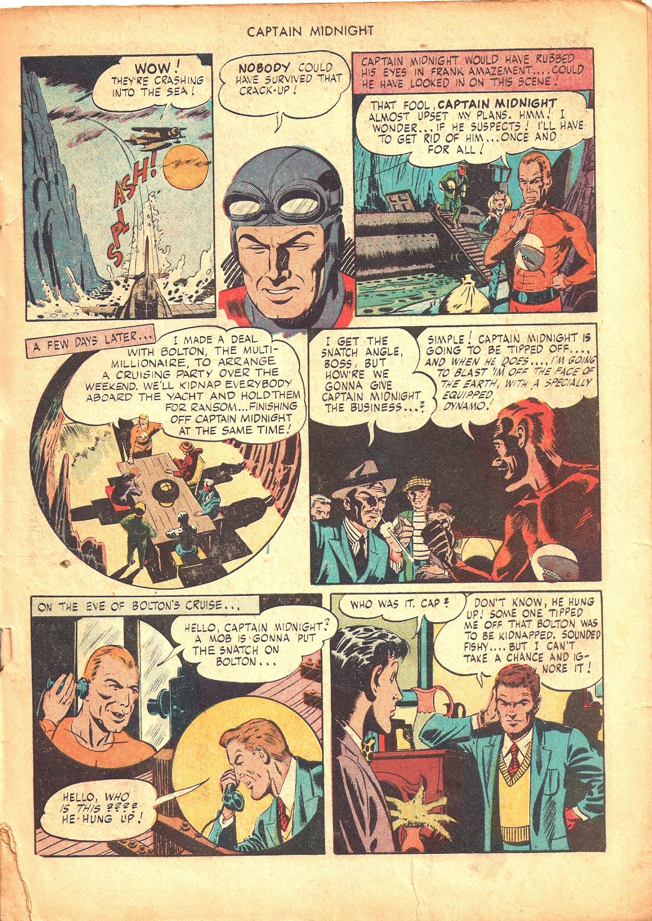 Read online Captain Midnight (1942) comic -  Issue #49 - 6