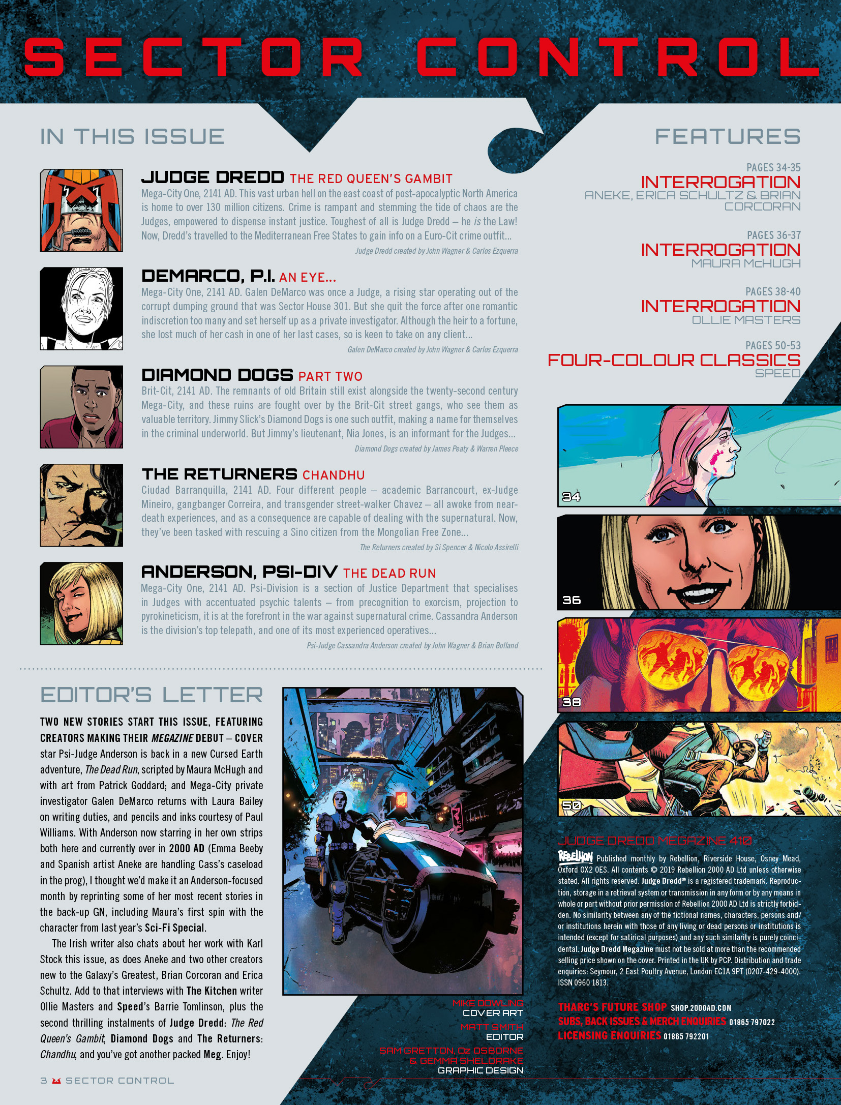 Read online Judge Dredd Megazine (Vol. 5) comic -  Issue #410 - 3