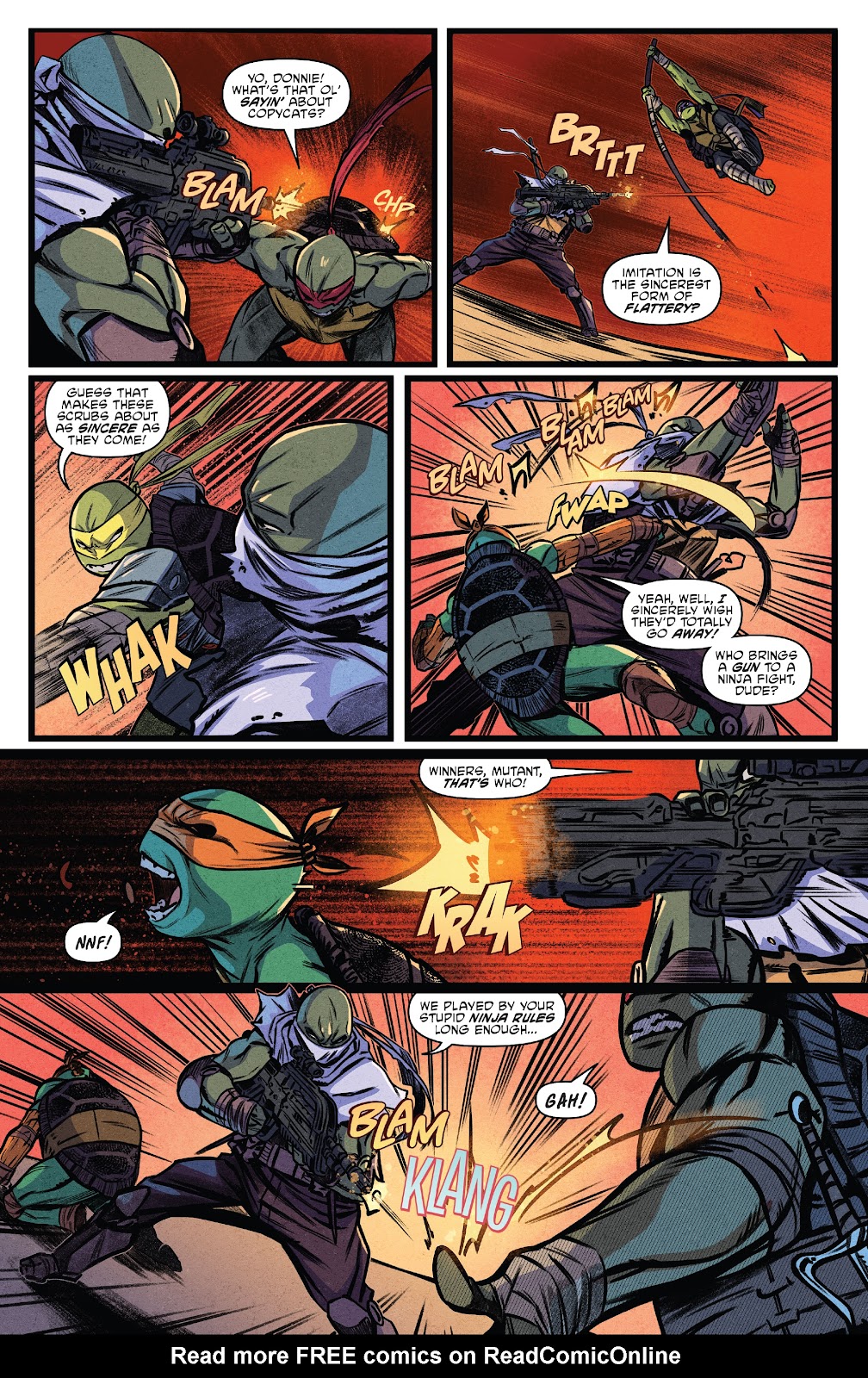 Teenage Mutant Ninja Turtles: The Armageddon Game issue 6 - Page 22