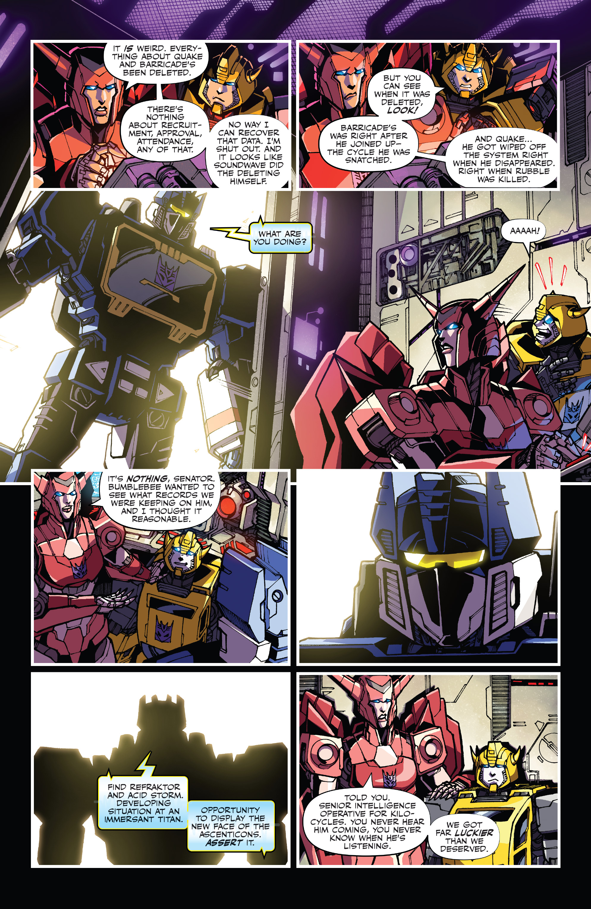 Read online Transformers (2019) comic -  Issue #13 - 22