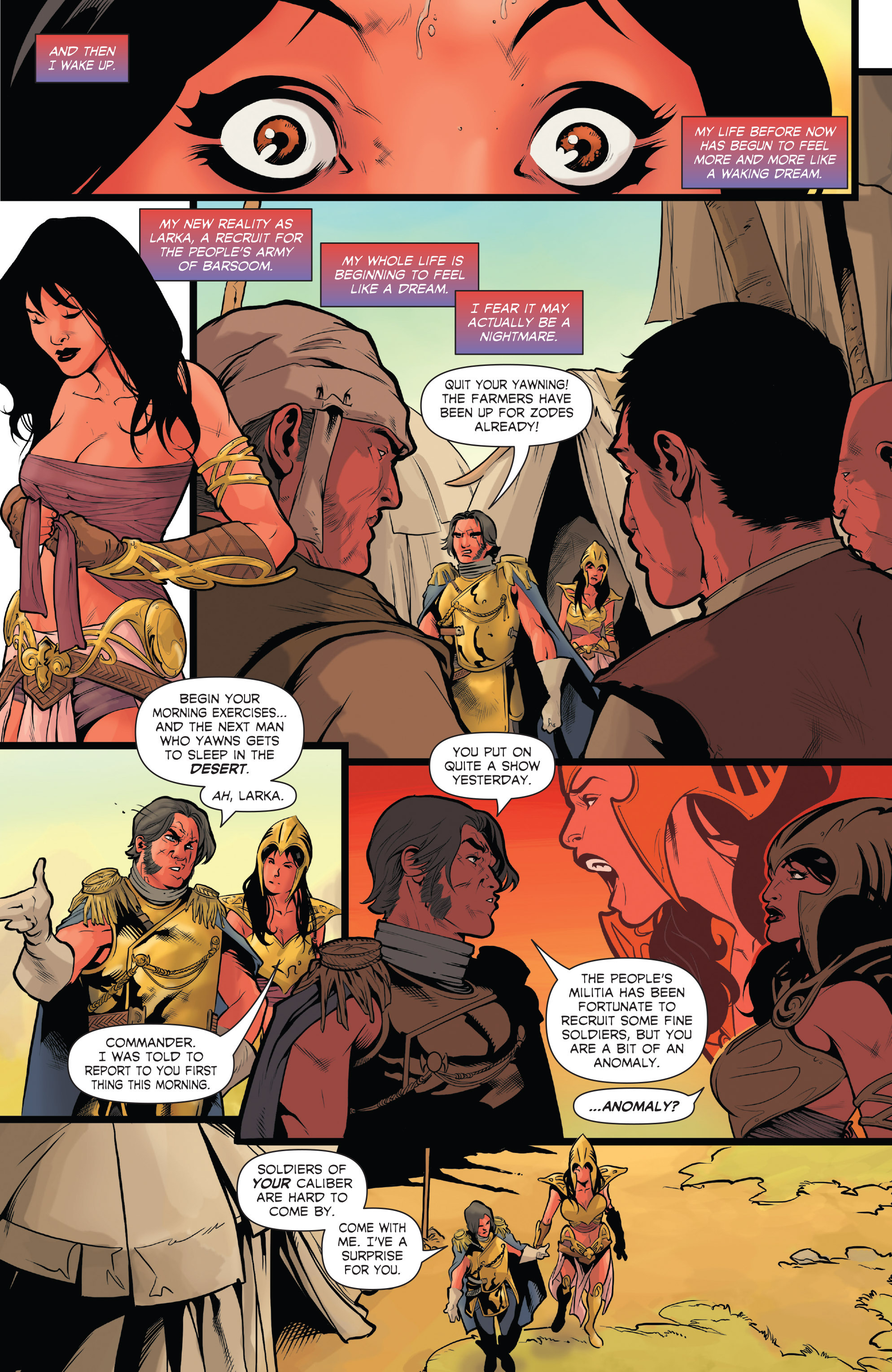 Read online Dejah Thoris comic -  Issue #3 - 4