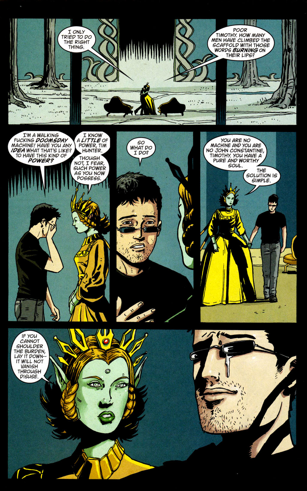 Read online Books of Magick: Life During Wartime comic -  Issue #15 - 15