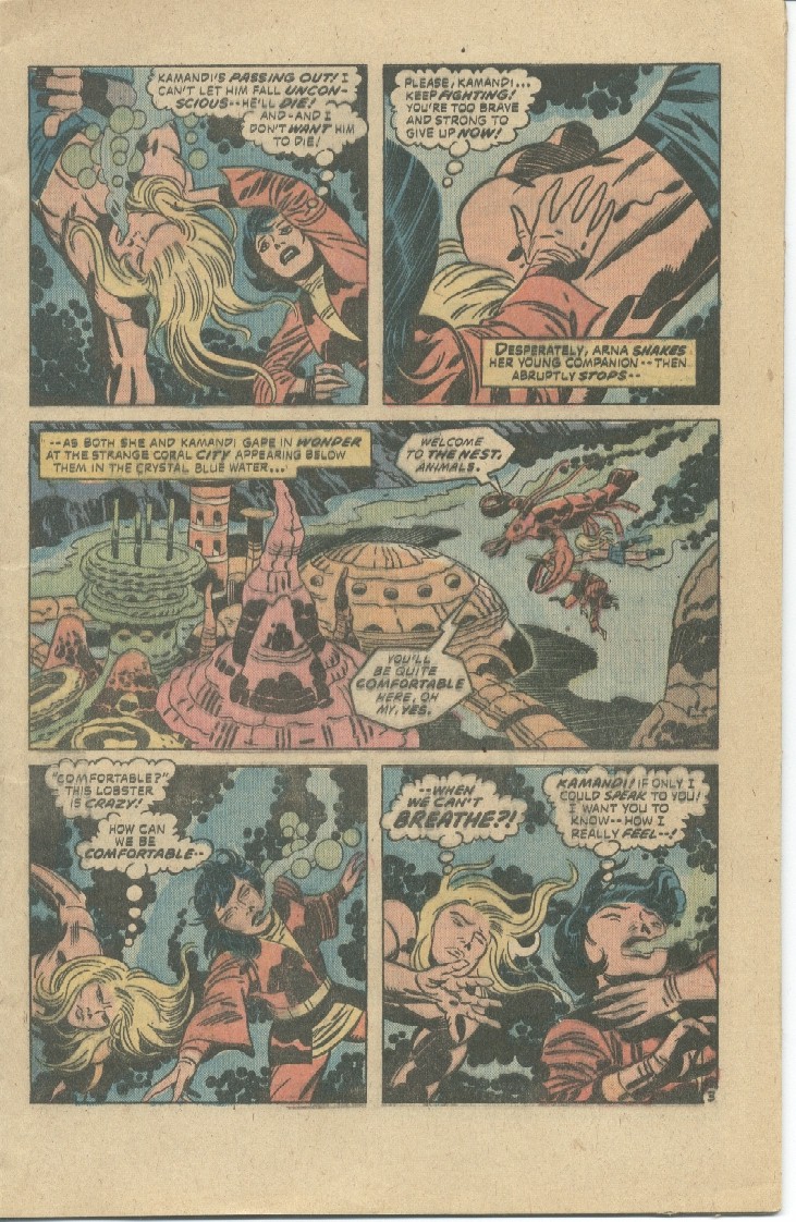 Read online Kamandi, The Last Boy On Earth comic -  Issue #39 - 4