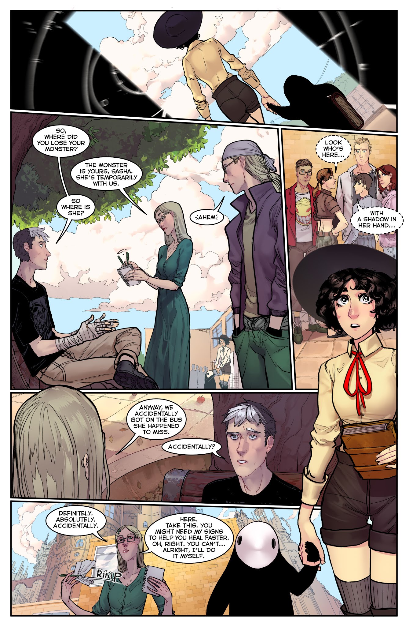 Read online Exlibrium comic -  Issue #10 - 4