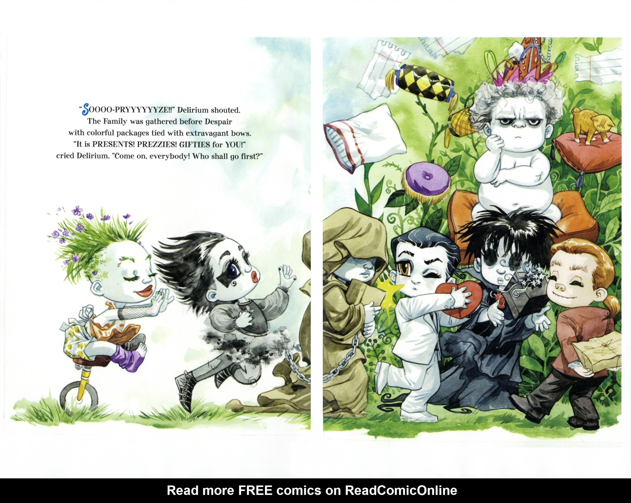 Read online Delirium's Party: A Little Endless Storybook comic -  Issue # TPB - 23