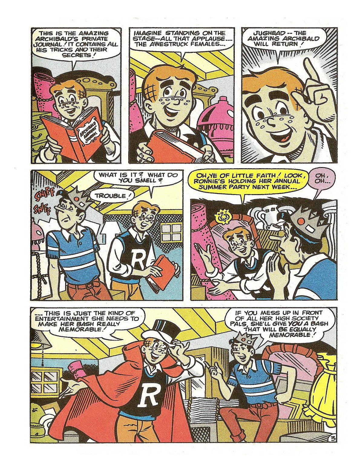 Read online Jughead's Double Digest Magazine comic -  Issue #70 - 134