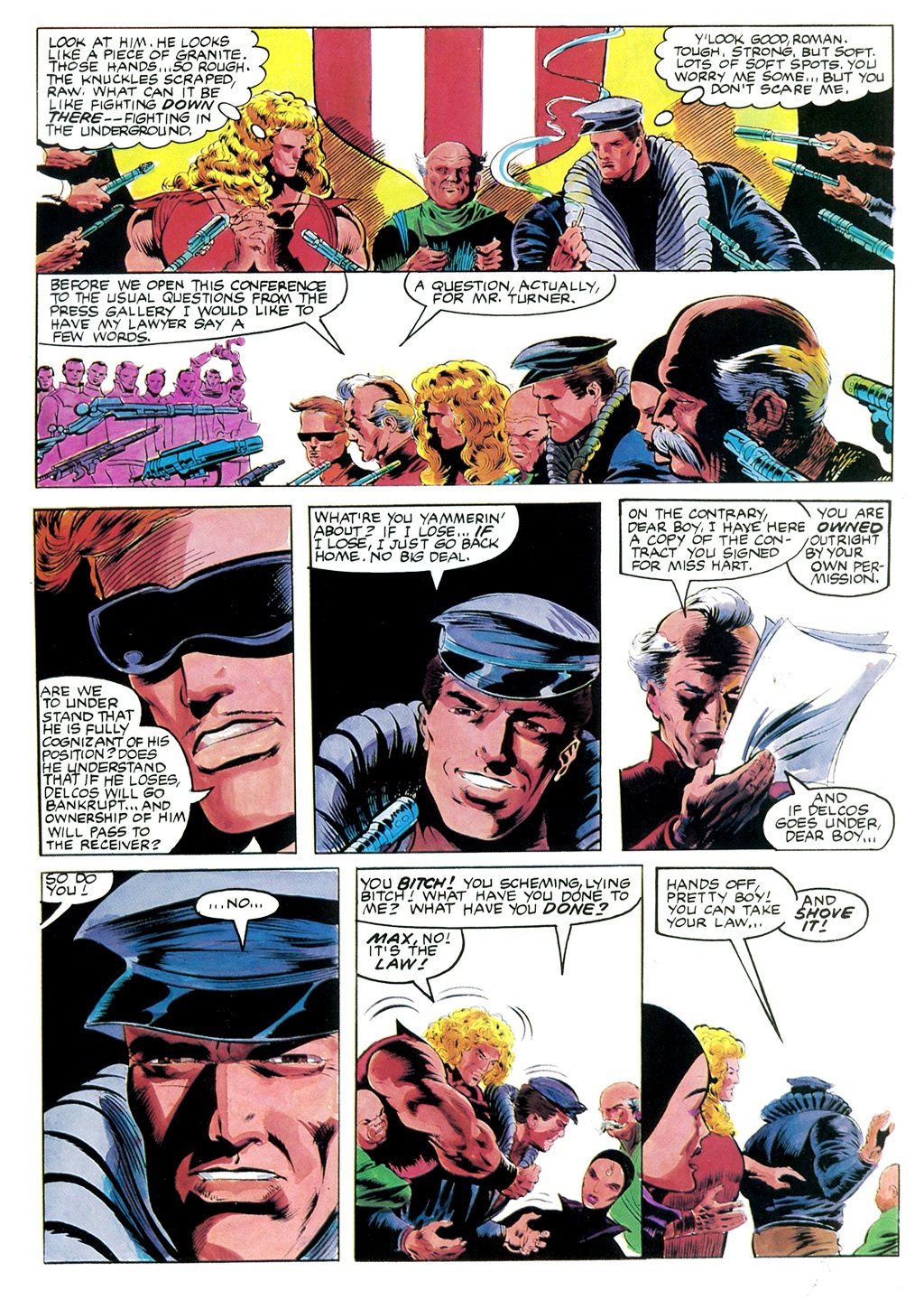 Read online Marvel Graphic Novel comic -  Issue #8 - Super Boxers - 49
