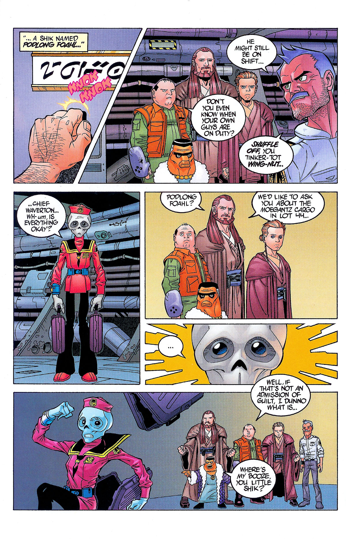 Read online Star Wars: Qui-Gon and Obi-Wan - The Aurorient  Express comic -  Issue #1 - 18