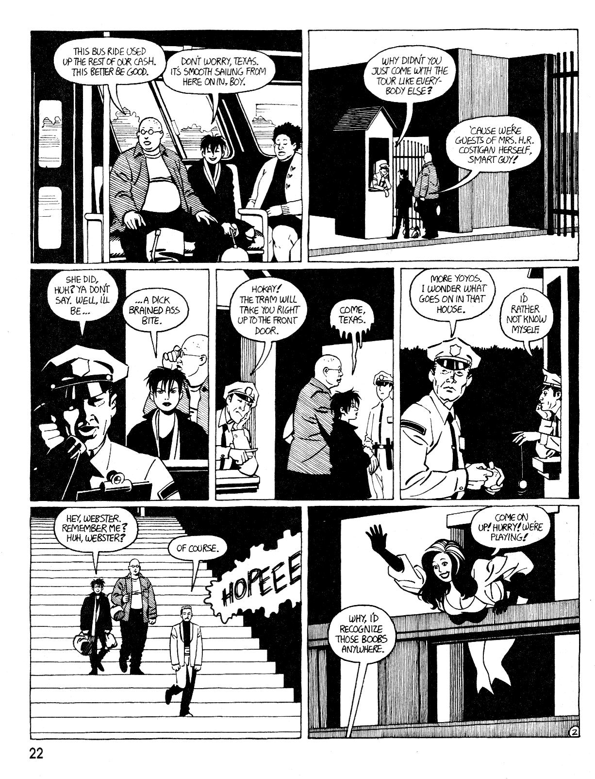 Read online Love and Rockets (1982) comic -  Issue #25 - 26