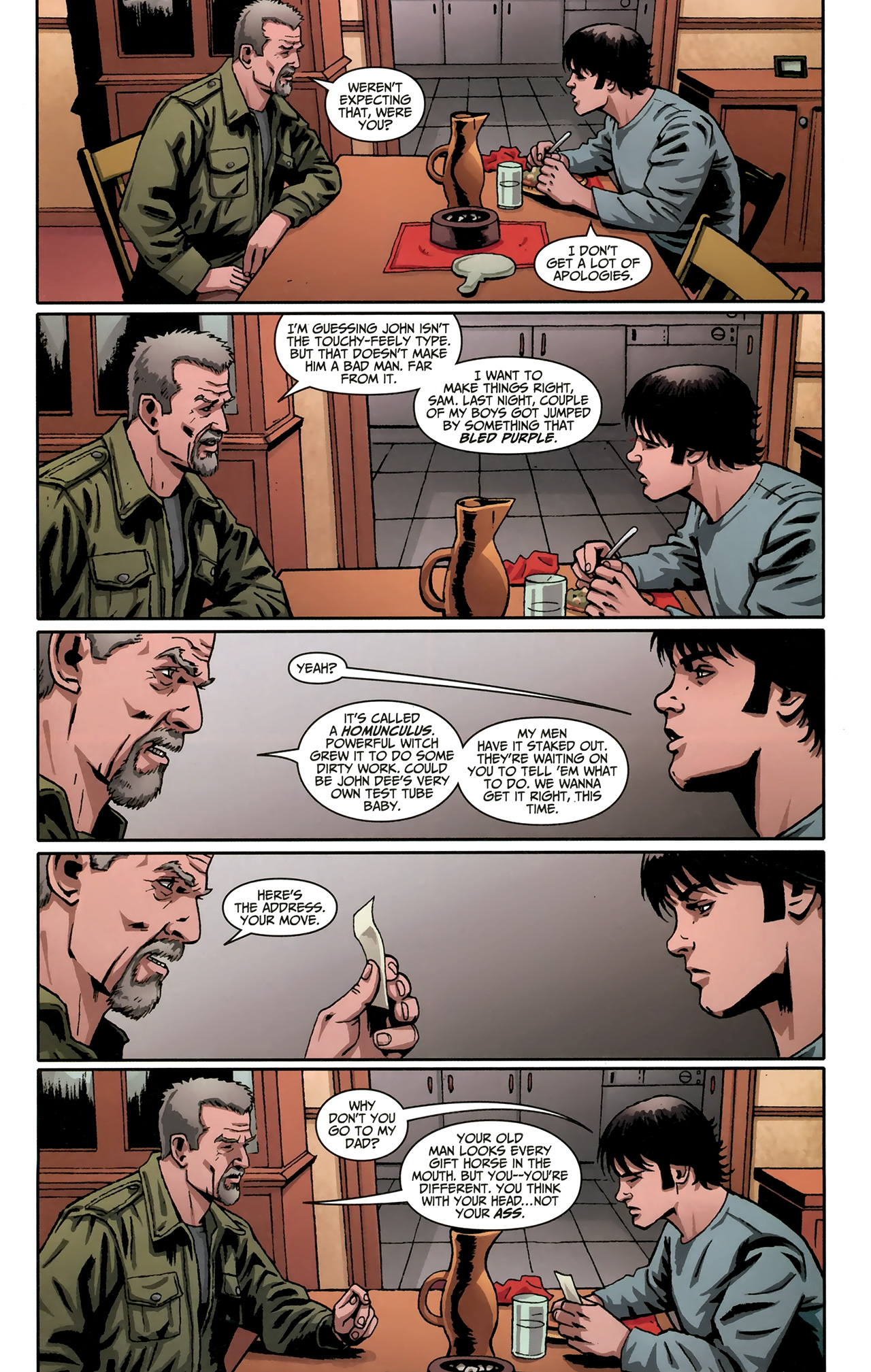 Read online Supernatural: Beginning's End comic -  Issue #4 - 16