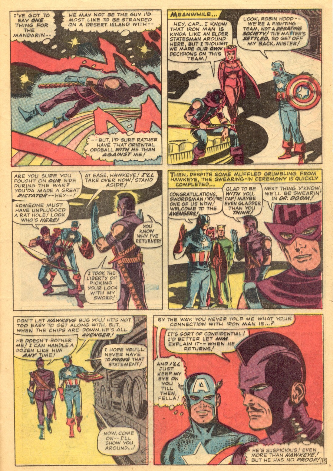 Read online The Avengers (1963) comic -  Issue #20 - 21